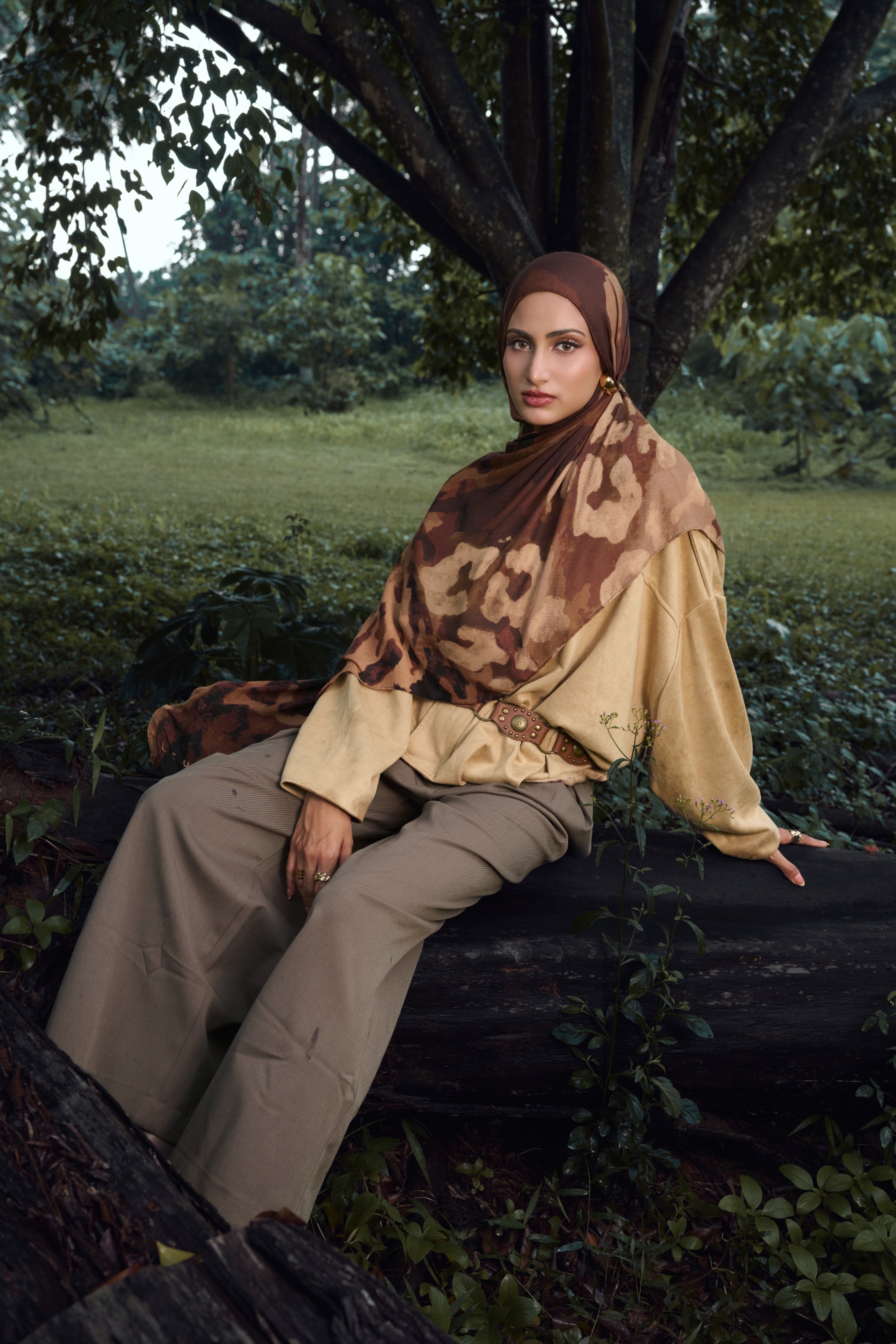 Animal Scarf Leopard | Pashmina Printed Modals