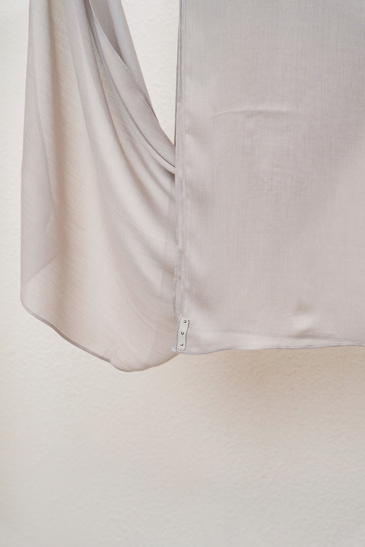 Sana Ice Grey | Pashmina Delicate Rayon