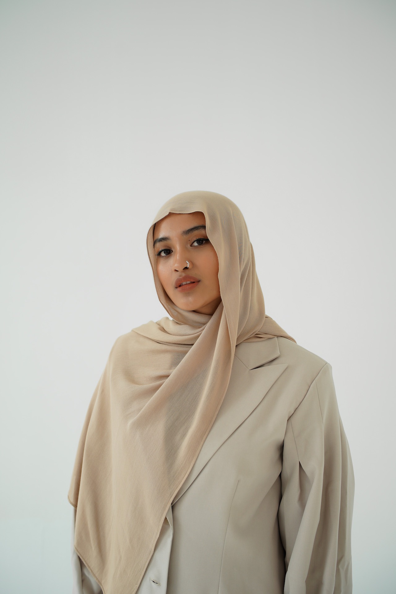 Sana Sand | Pashmina Delicate Rayon