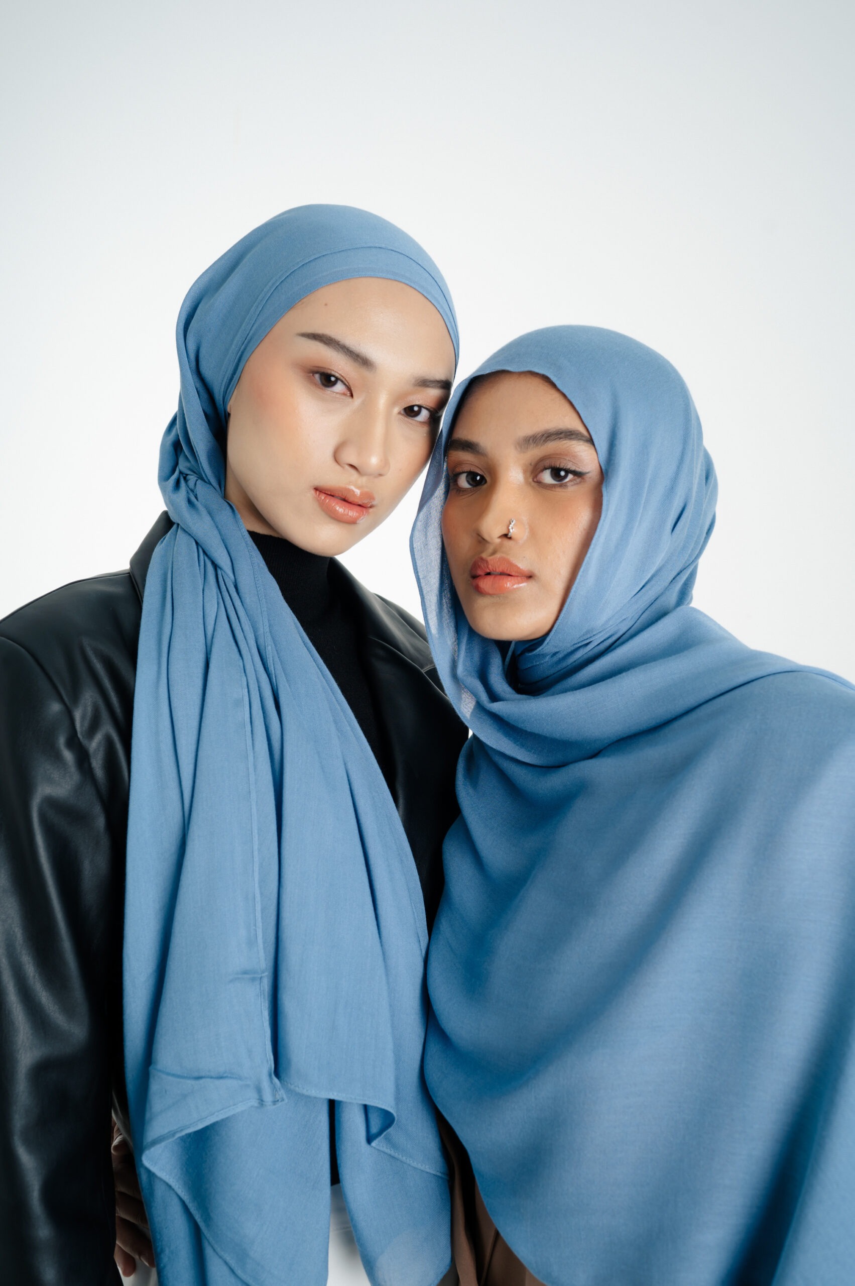 Sana Sky Blue | Pashmina Delicate Rayon
