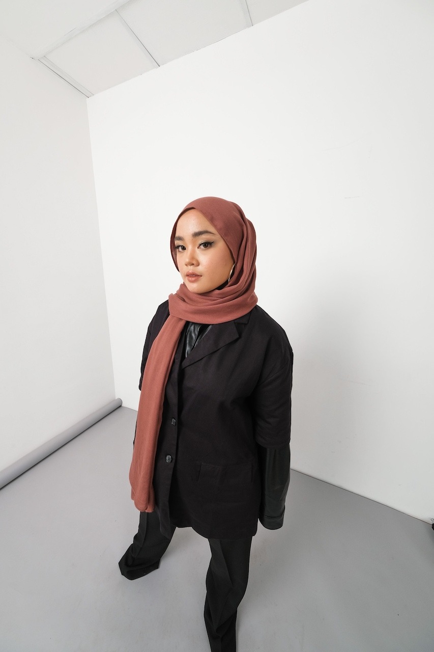 Sana Marsala | Pashmina Delicate Rayon
