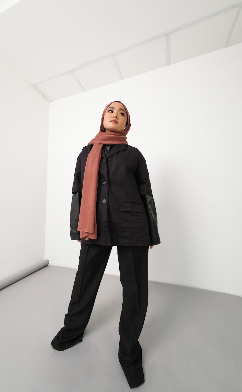 Sana Marsala | Pashmina Delicate Rayon