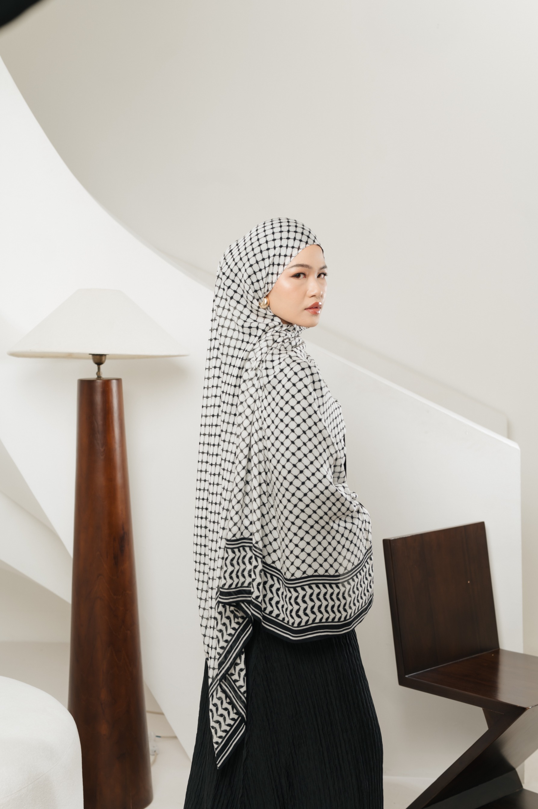Keffiyeh Scarf | Pashmina Printed Modals