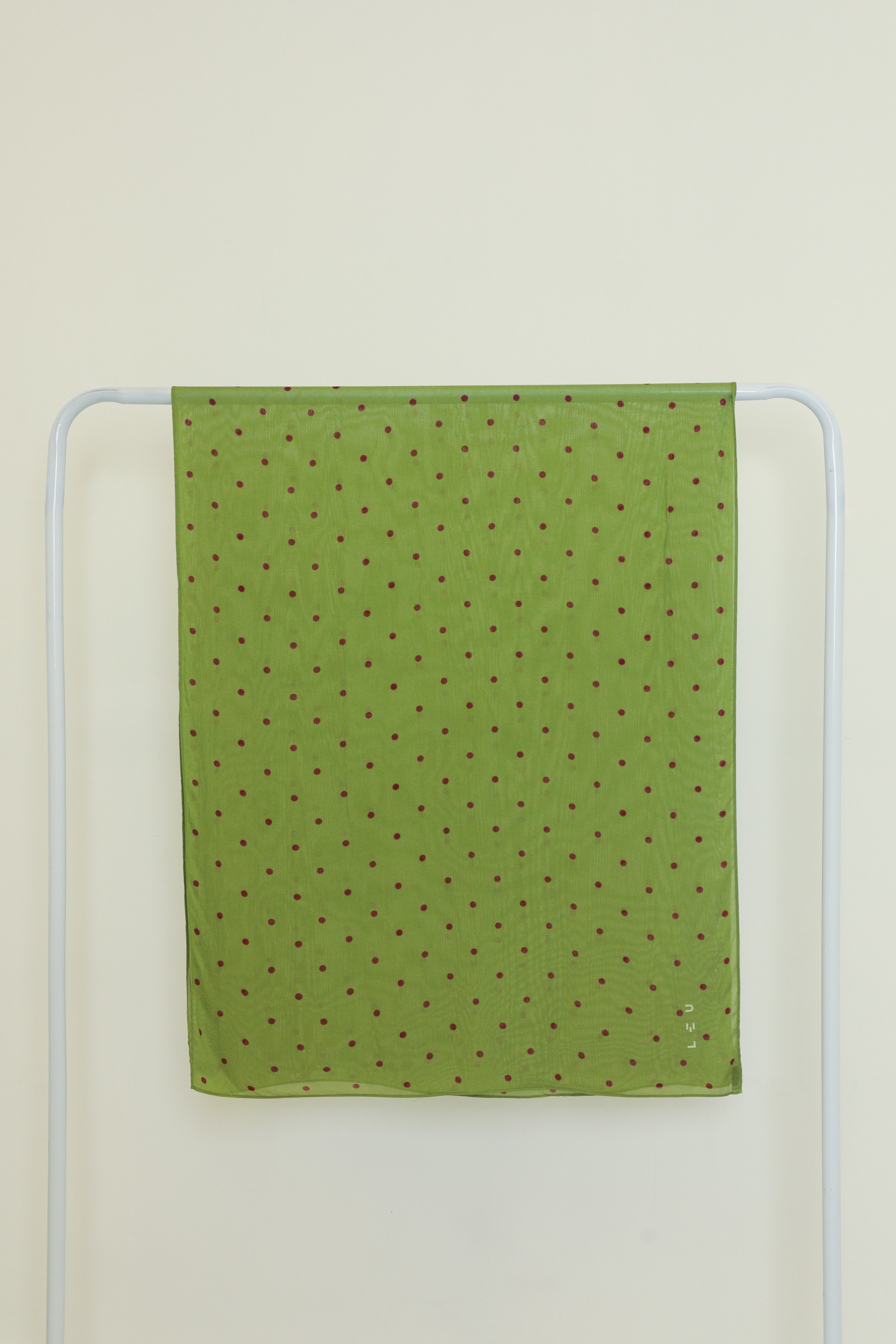Polkadot Scarf Pistachio Berry | Pashmina Printed Modals