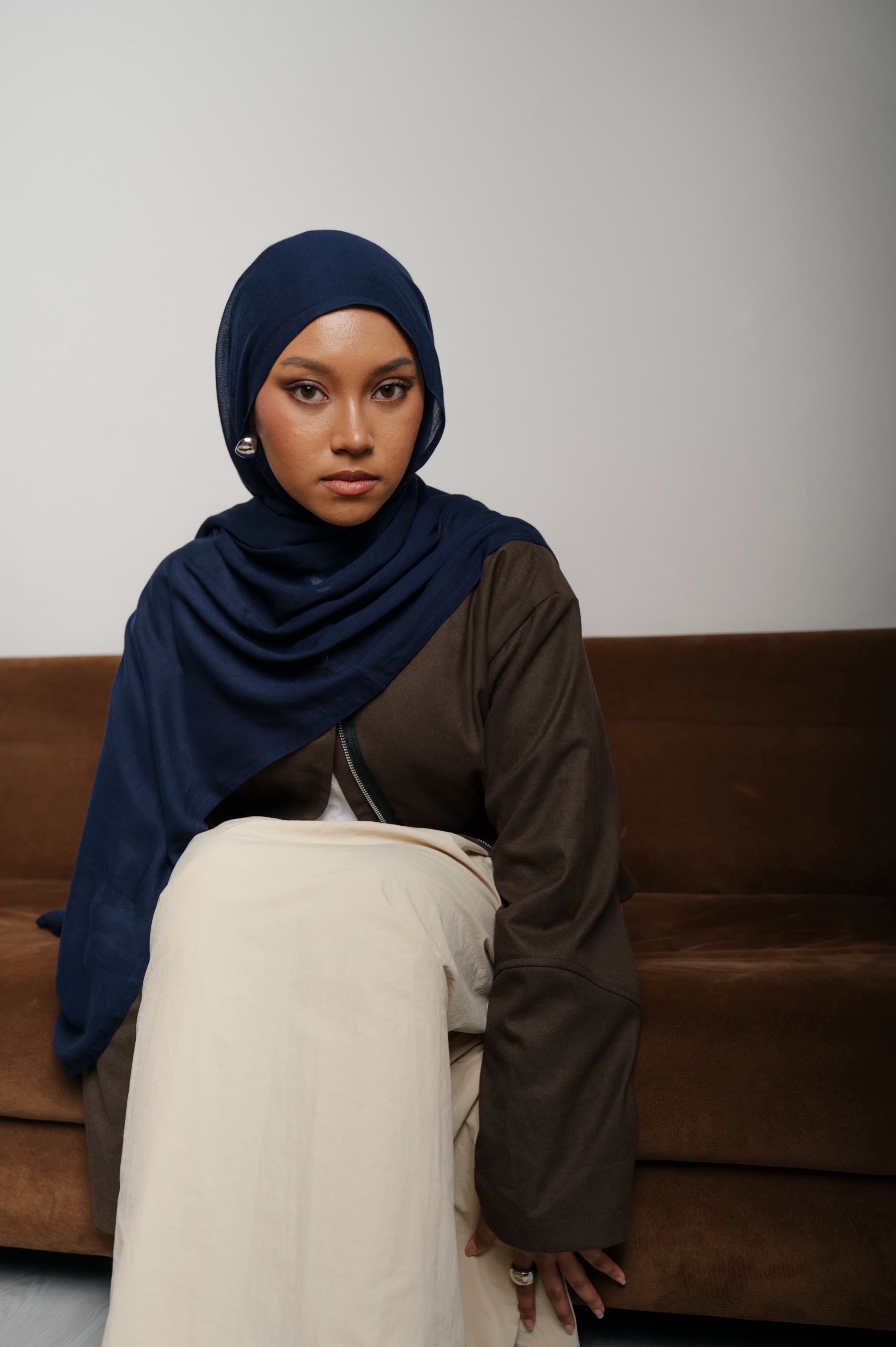 Nema Midnight Blue | Pashmina Viscose