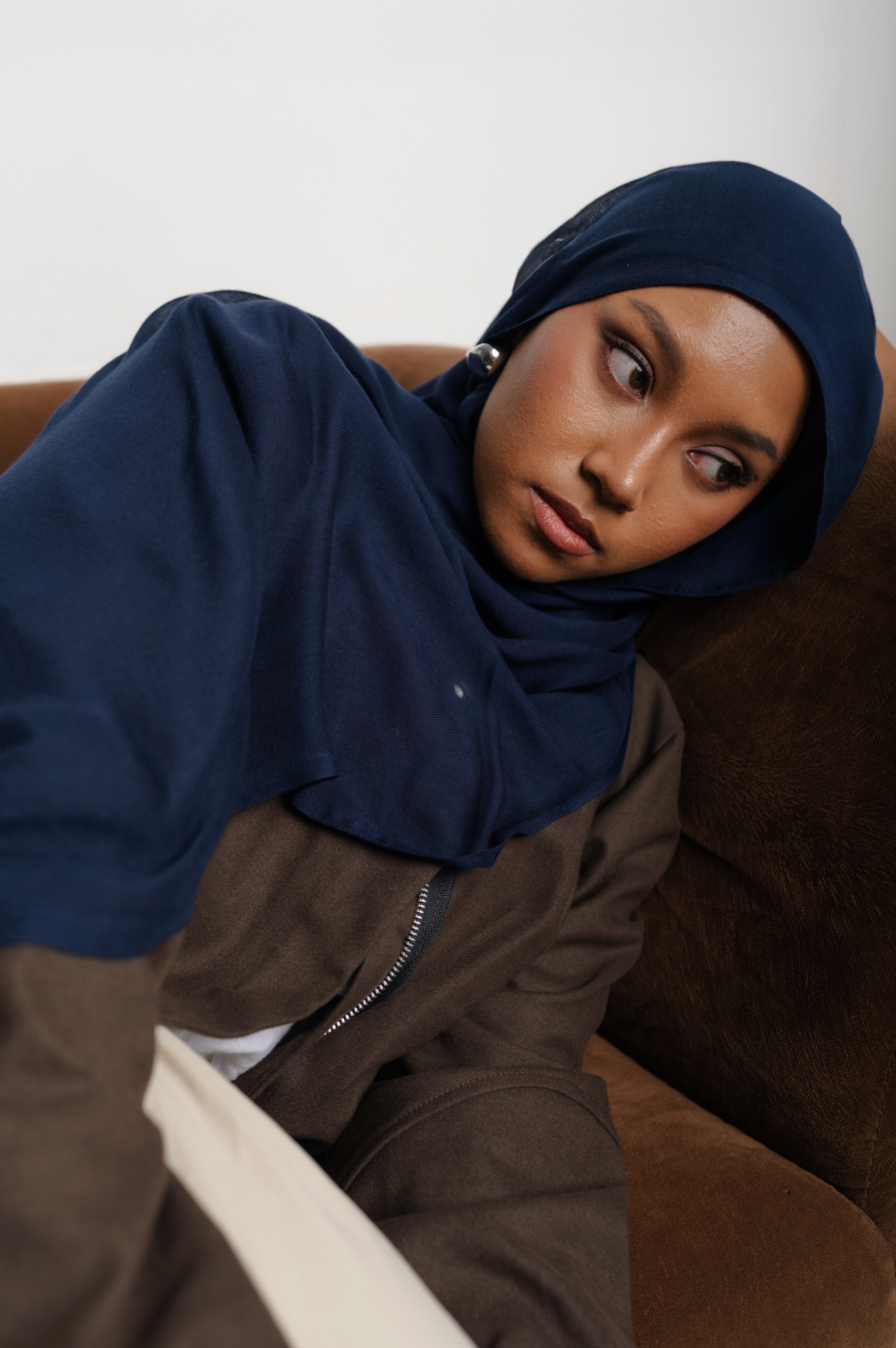 Nema Midnight Blue | Pashmina Viscose