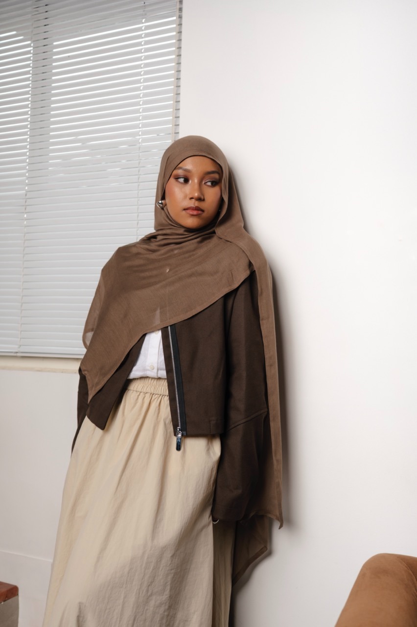 Nema Deep Taupe | Pashmina Viscose