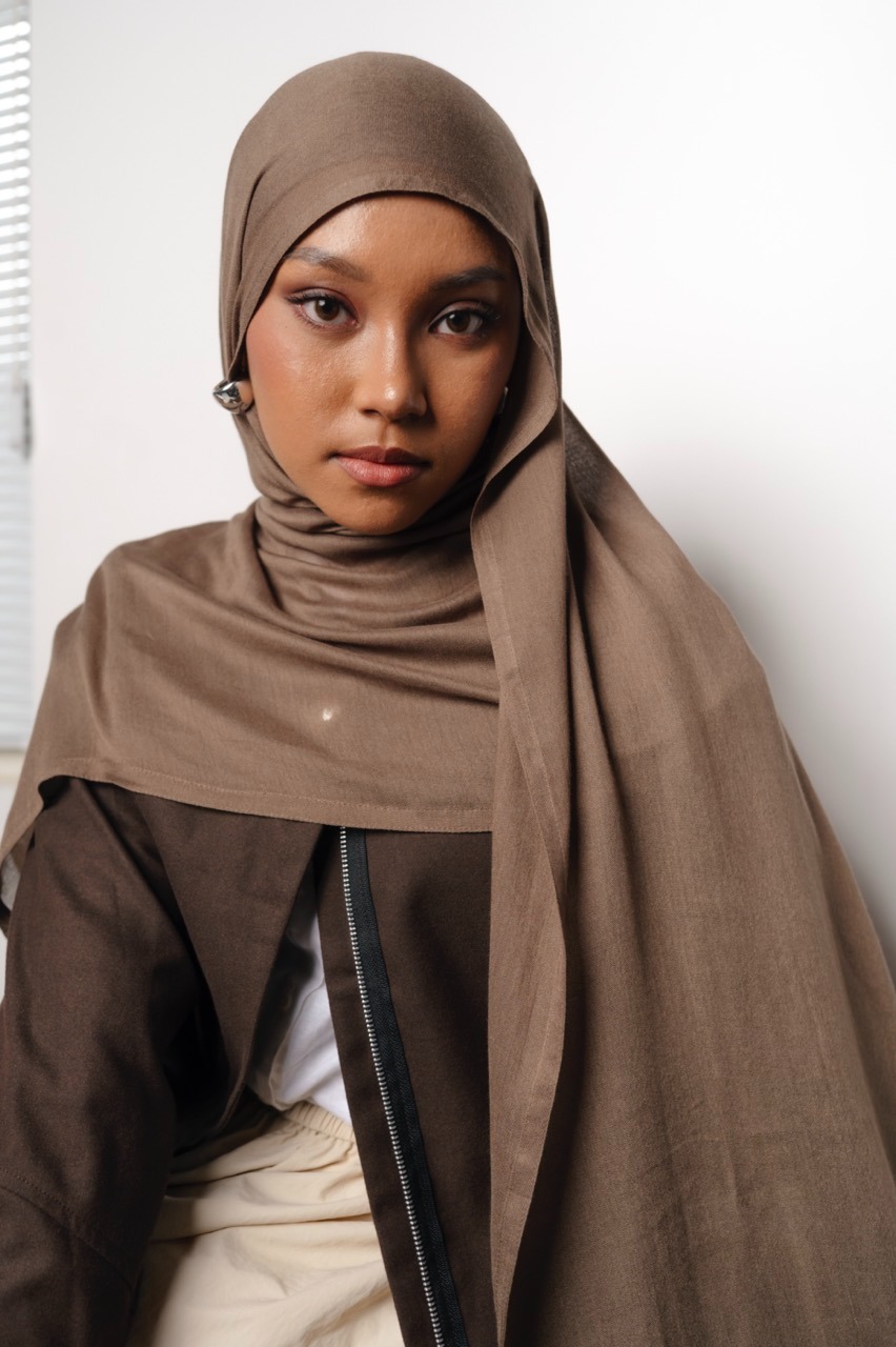 Nema Deep Taupe | Pashmina Viscose