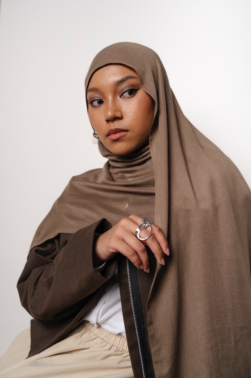 Nema Deep Taupe | Pashmina Viscose