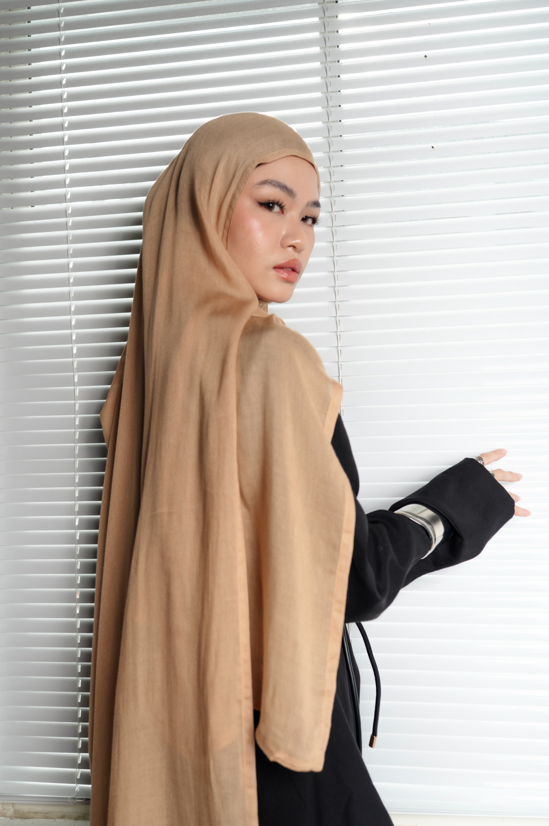 Nema Champagne Beige | Pashmina Viscose