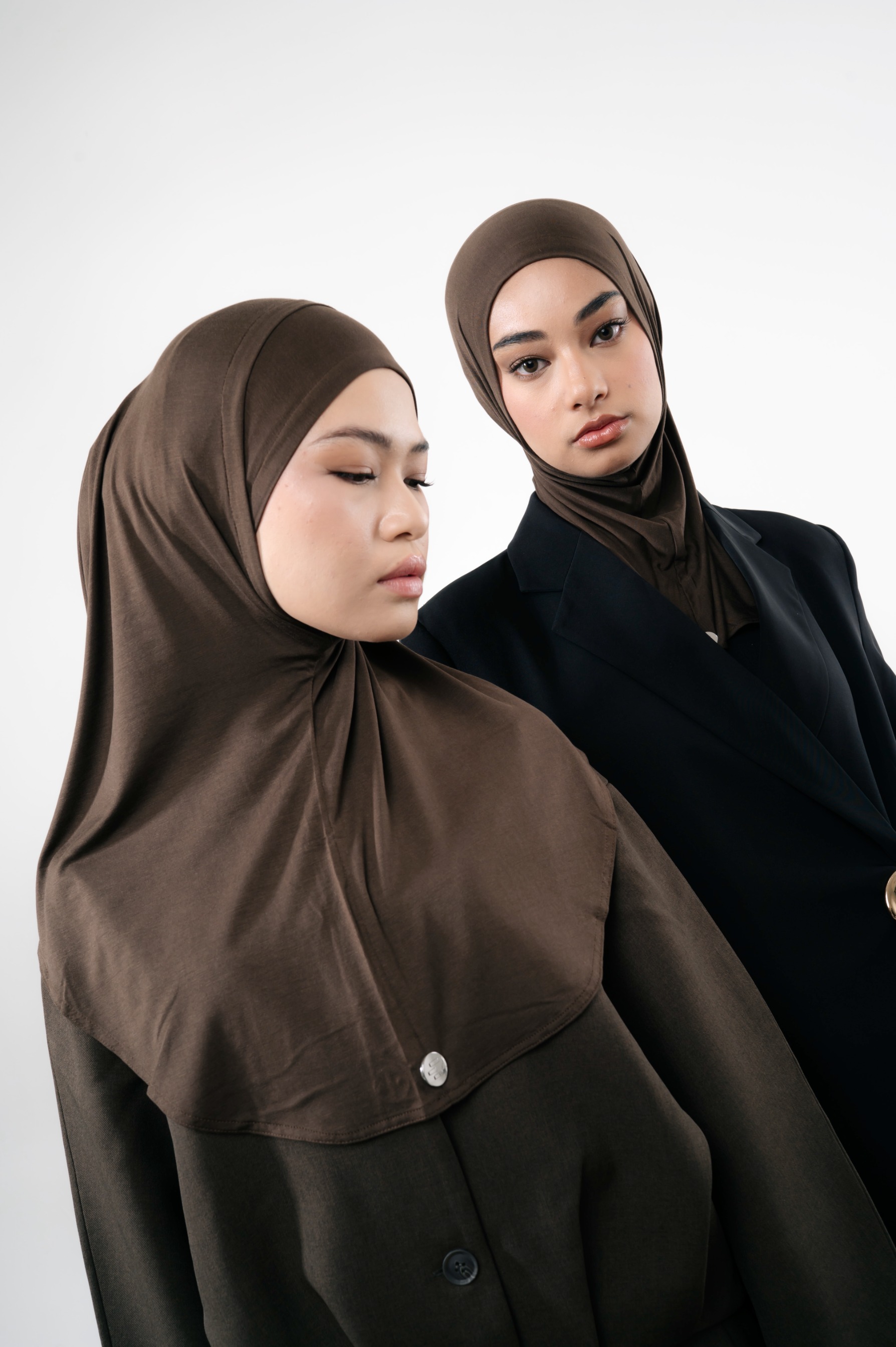 Lira Instant Tie Espresso | TENCEL™️ Hijab