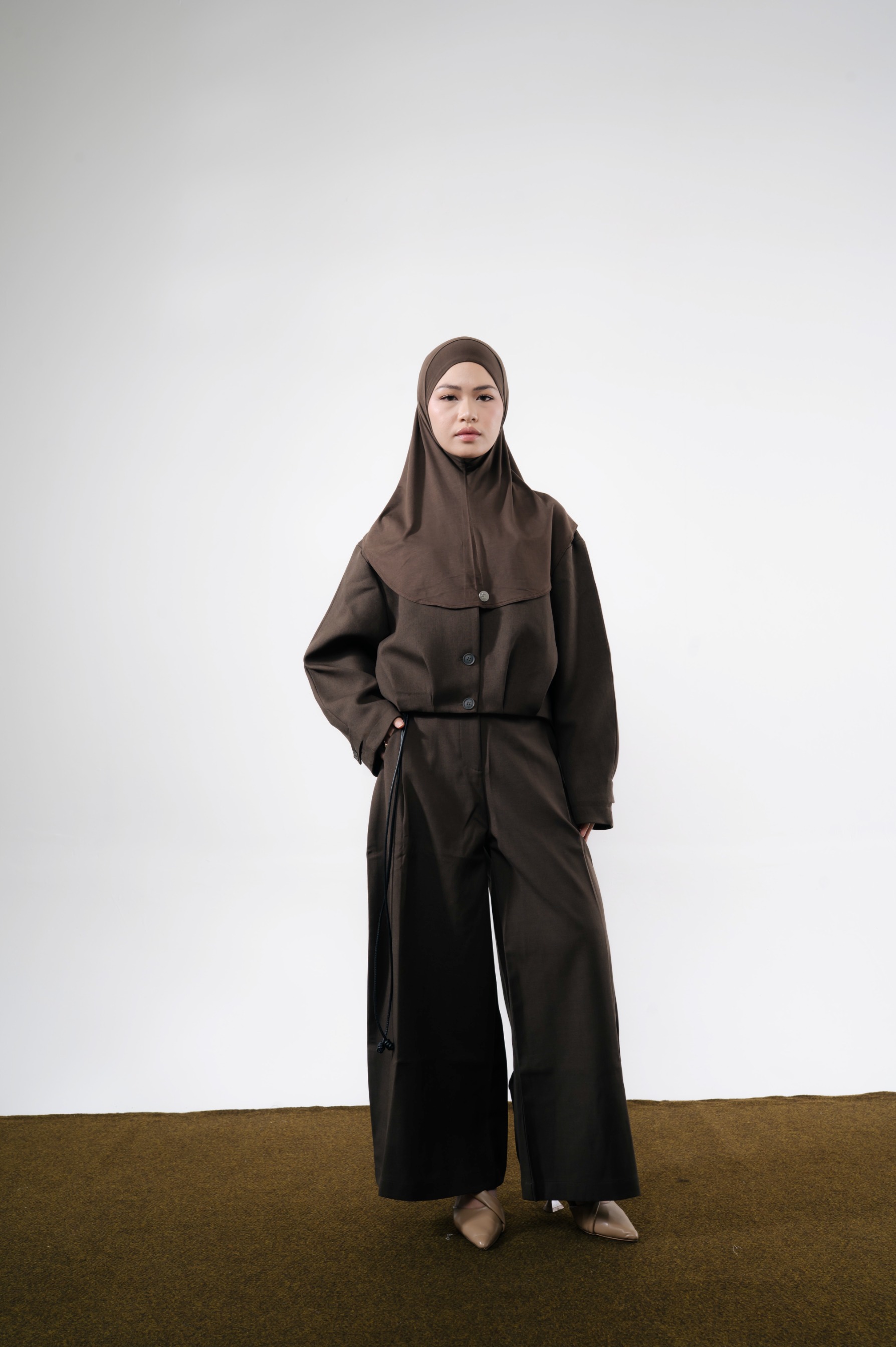 Lira Instant Tie Espresso | TENCEL™️ Hijab