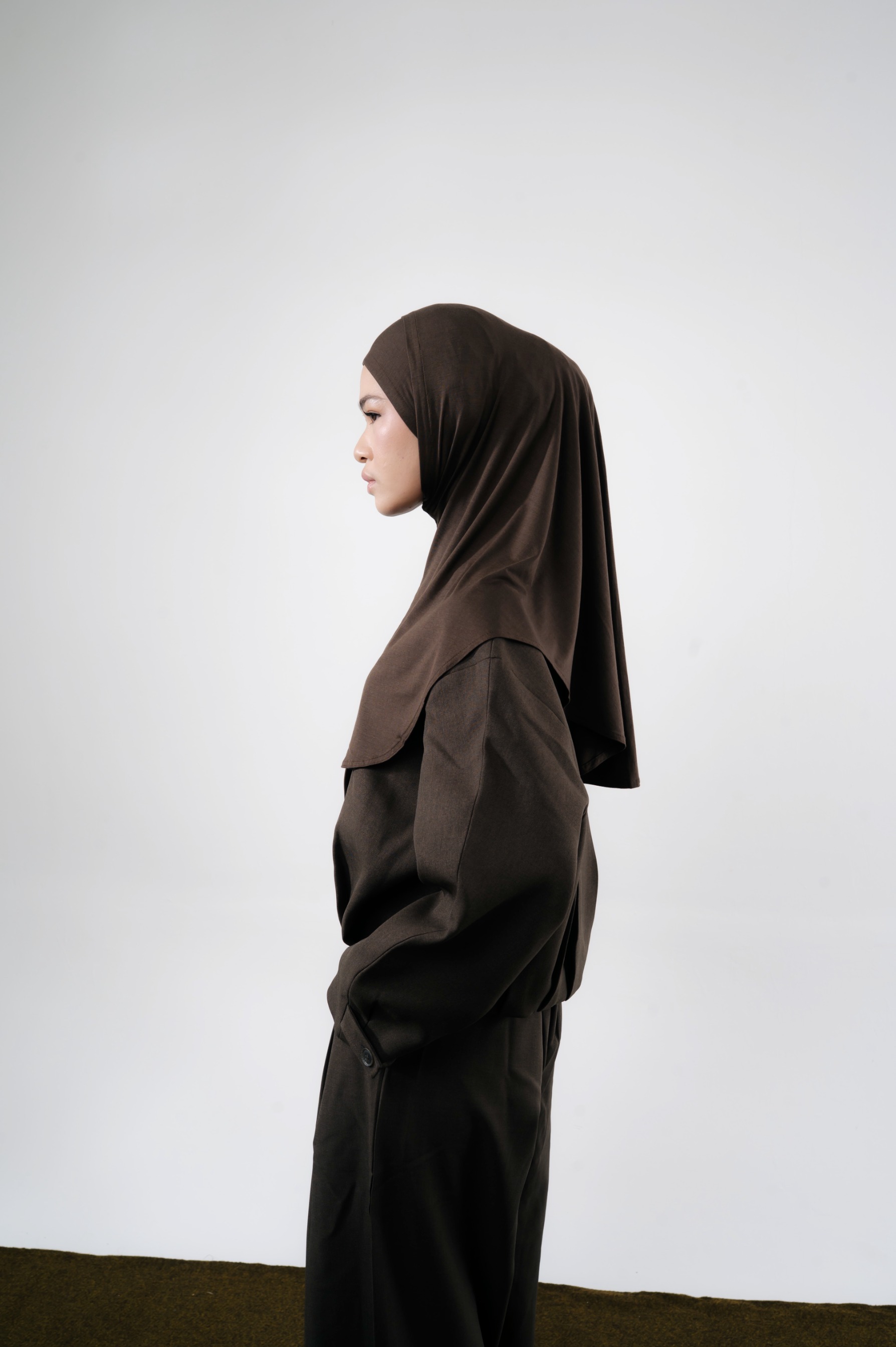 Lira Instant Tie Espresso | TENCEL™️ Hijab