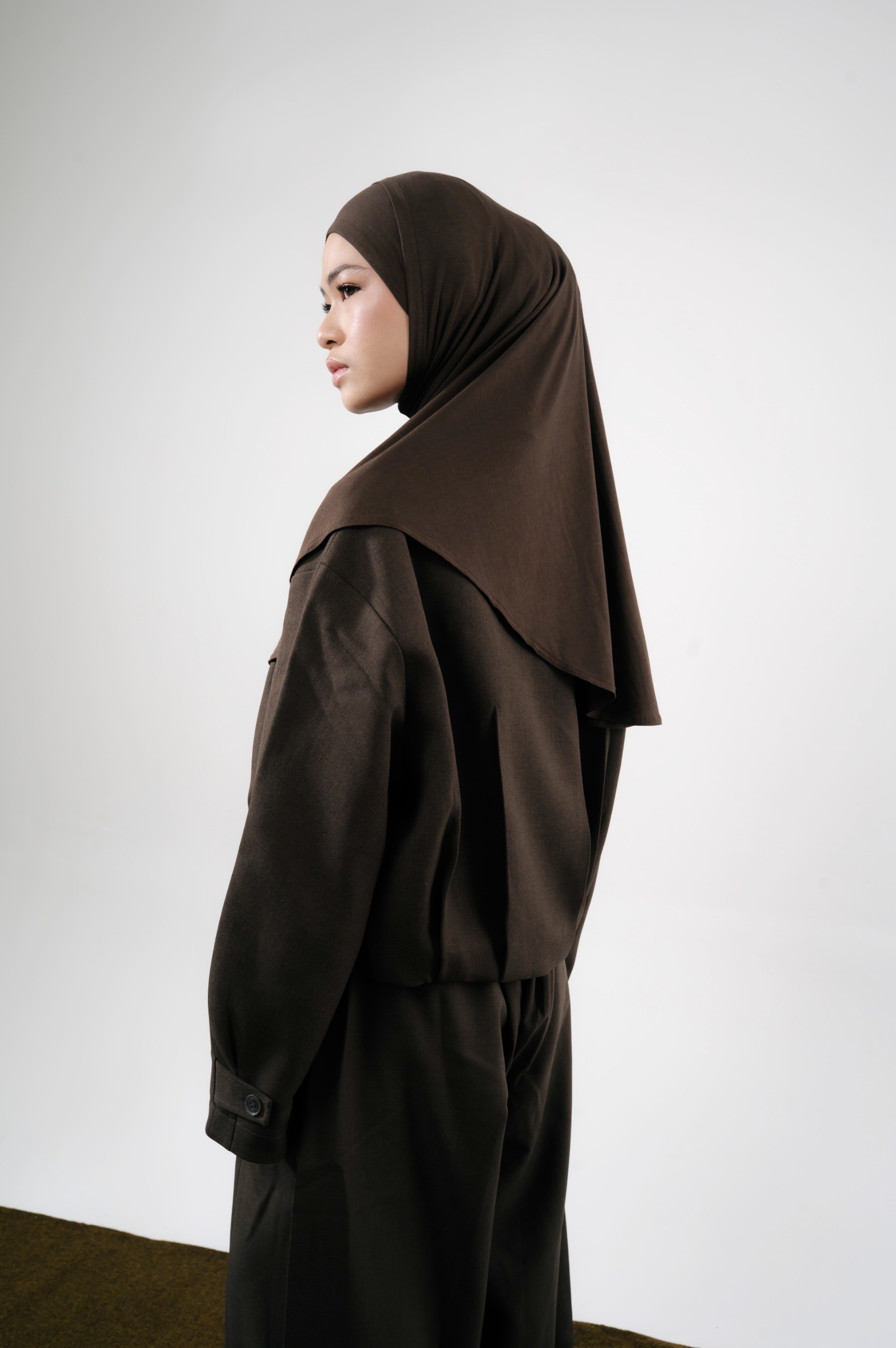Lira Instant Tie Espresso | TENCEL™️ Hijab