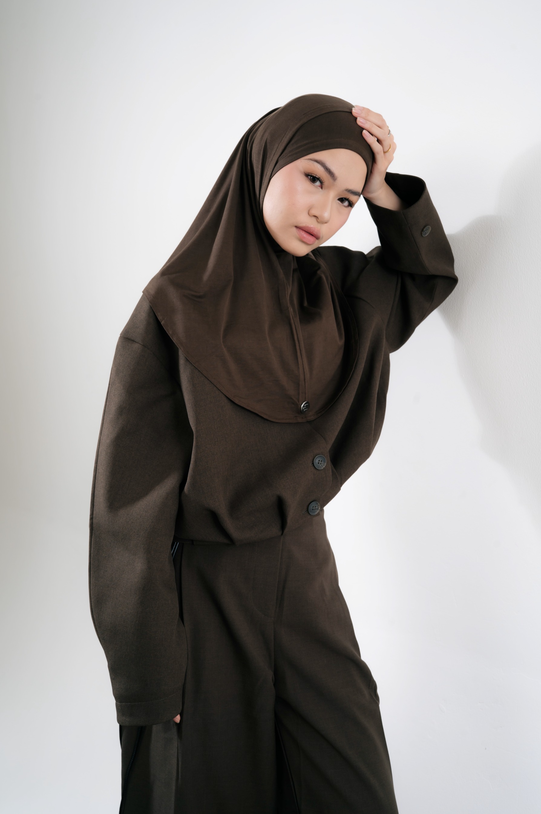 Lira Instant Tie Espresso | TENCEL™️ Hijab