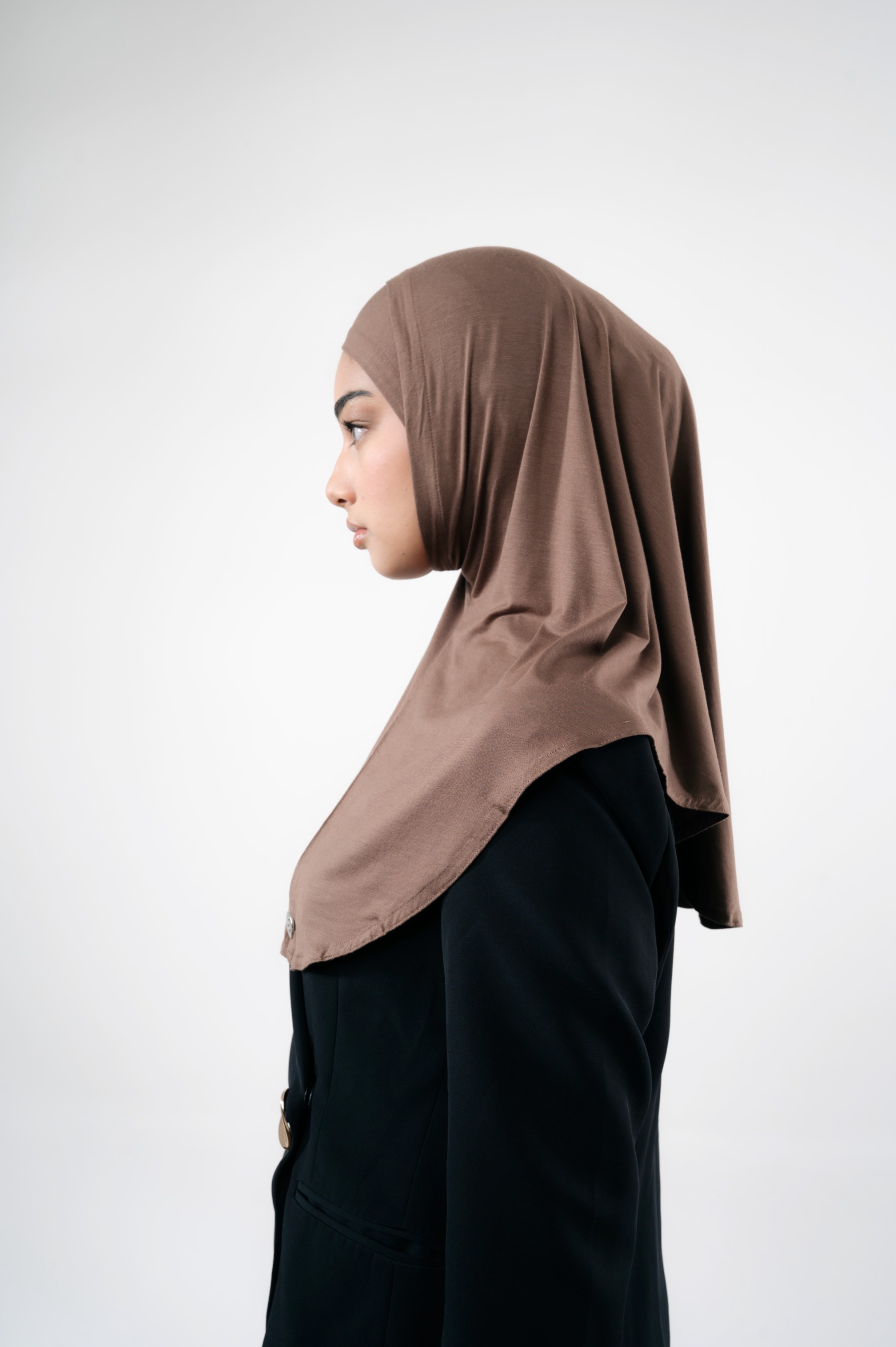Lira Instant Tie Cappuccino | TENCEL™️ Hijab