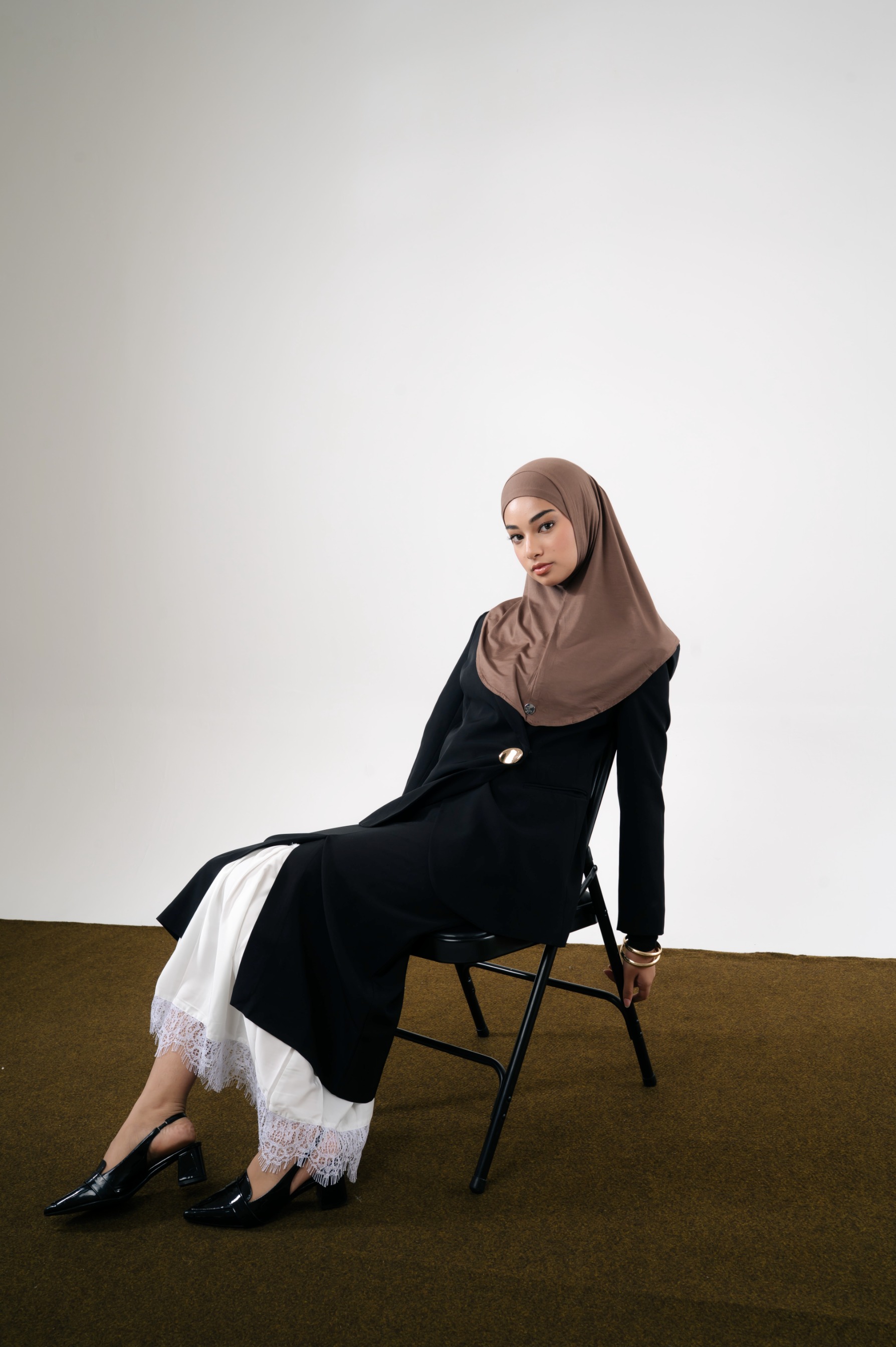 Lira Instant Tie Cappuccino | TENCEL™️ Hijab