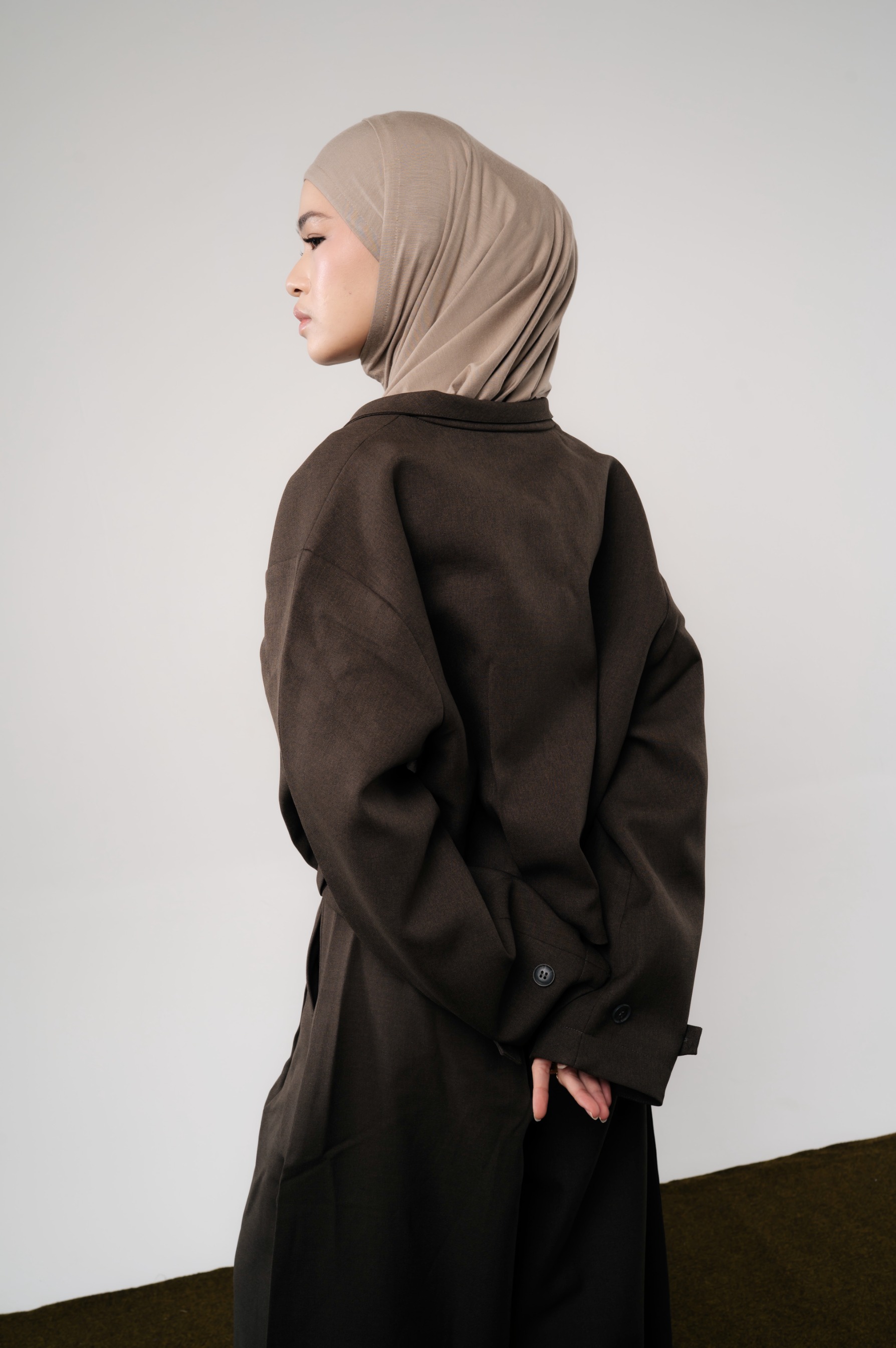 Lira Instant Tie Latte | TENCEL™️ Hijab