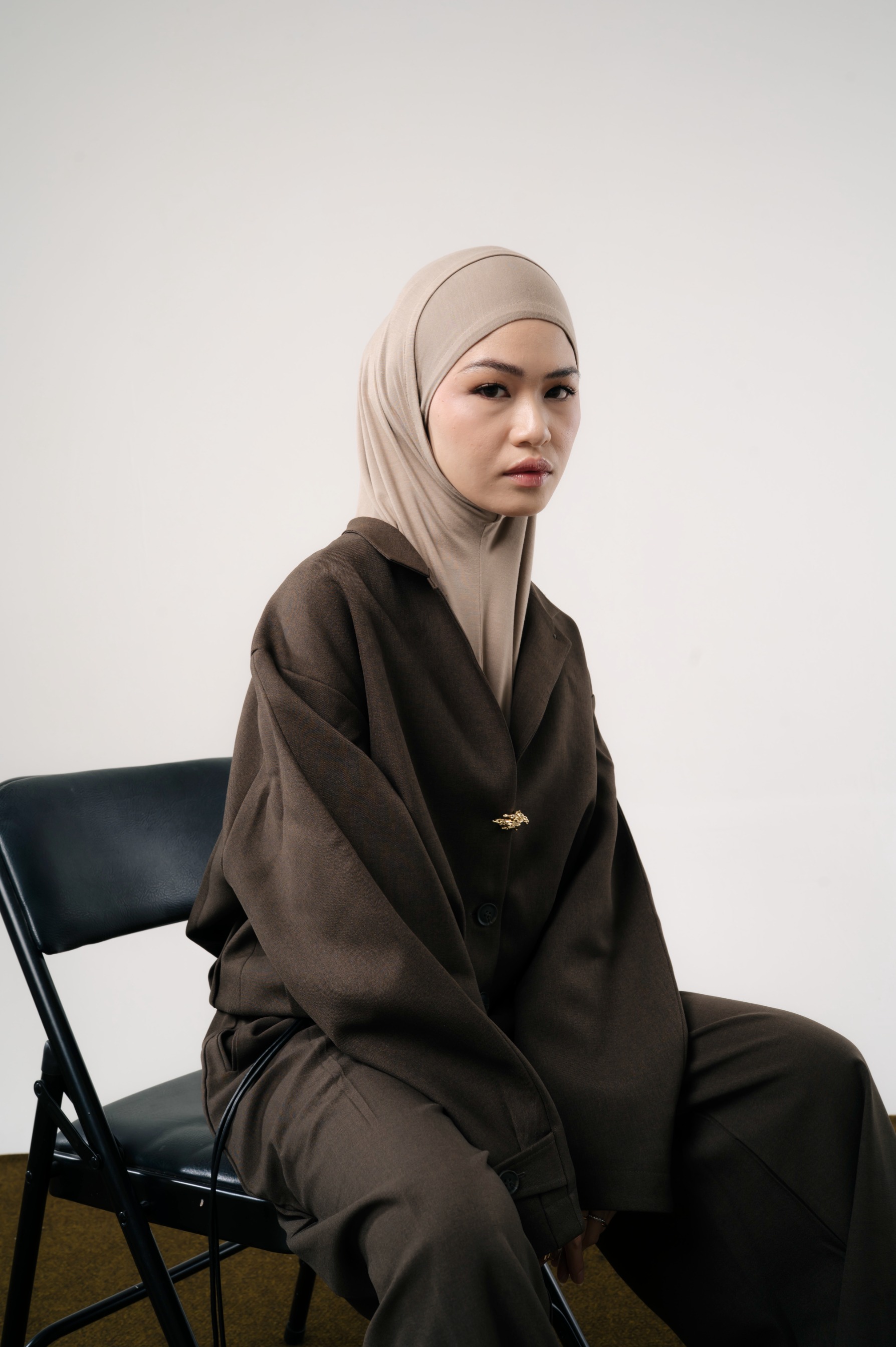 Lira Instant Tie Latte | TENCEL™️ Hijab