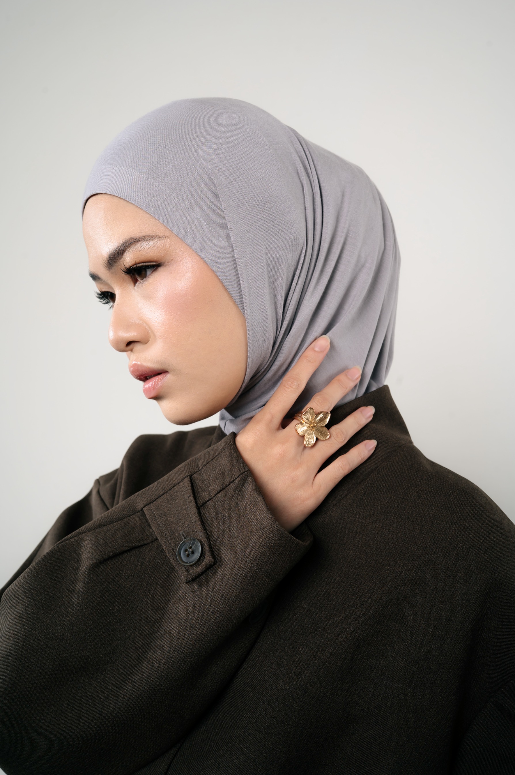 Aera Instant Light Grey | TENCEL™️ Hijab