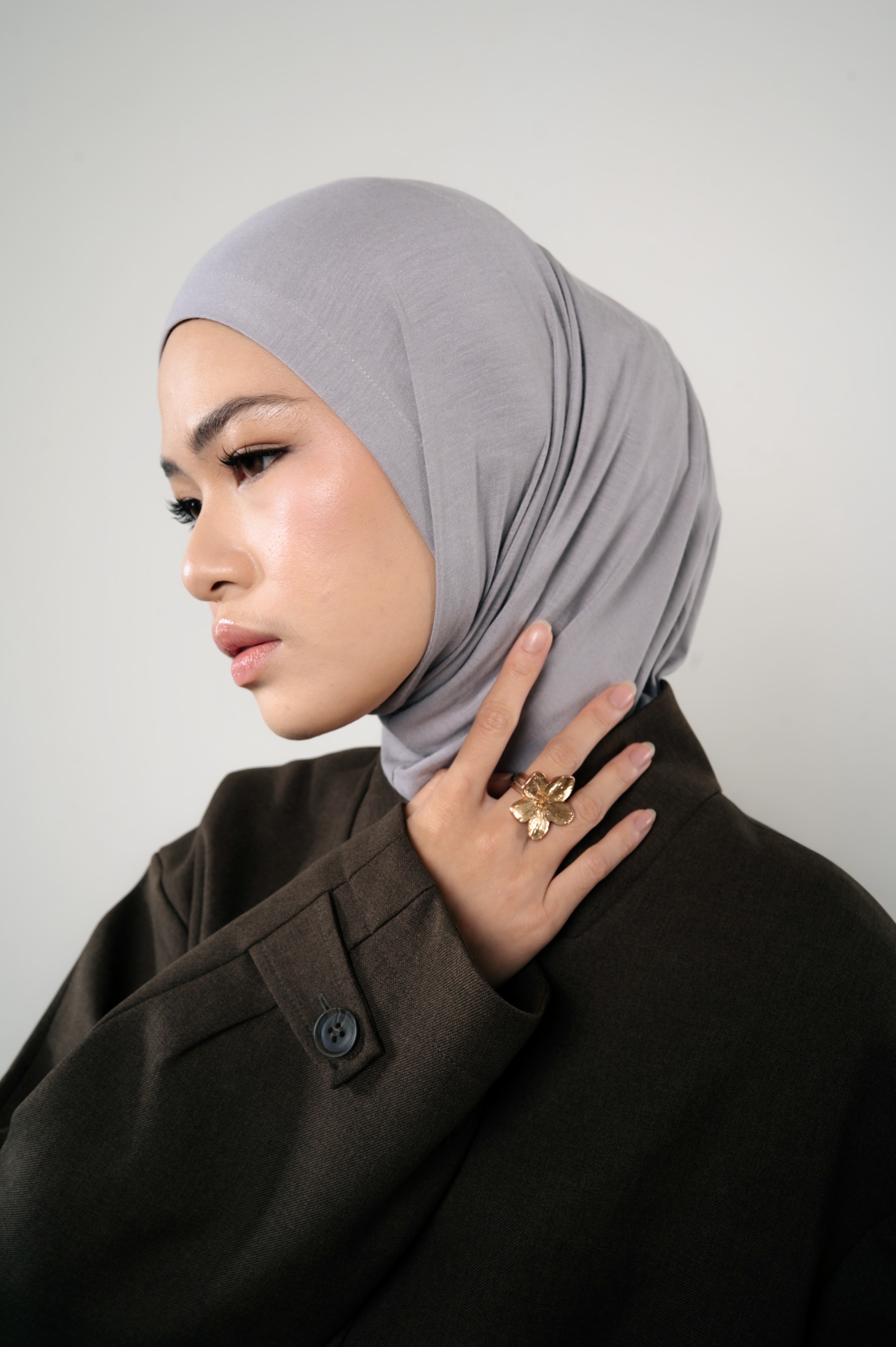 Aera Instant Light Grey | TENCEL™️ Hijab