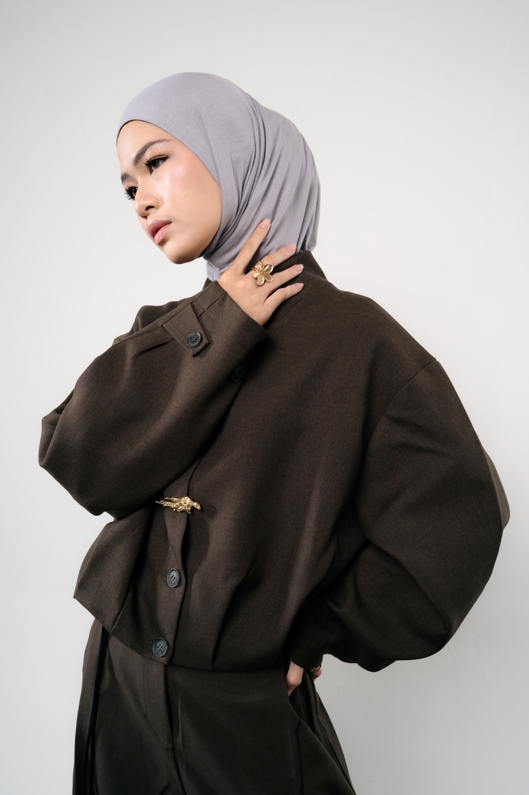 Aera Instant Light Grey | TENCEL™️ Hijab