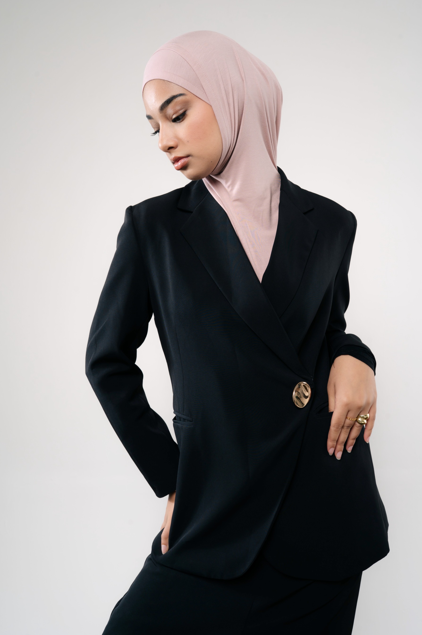 Lira Instant Tie Soft Pink | TENCEL™️ Hijab