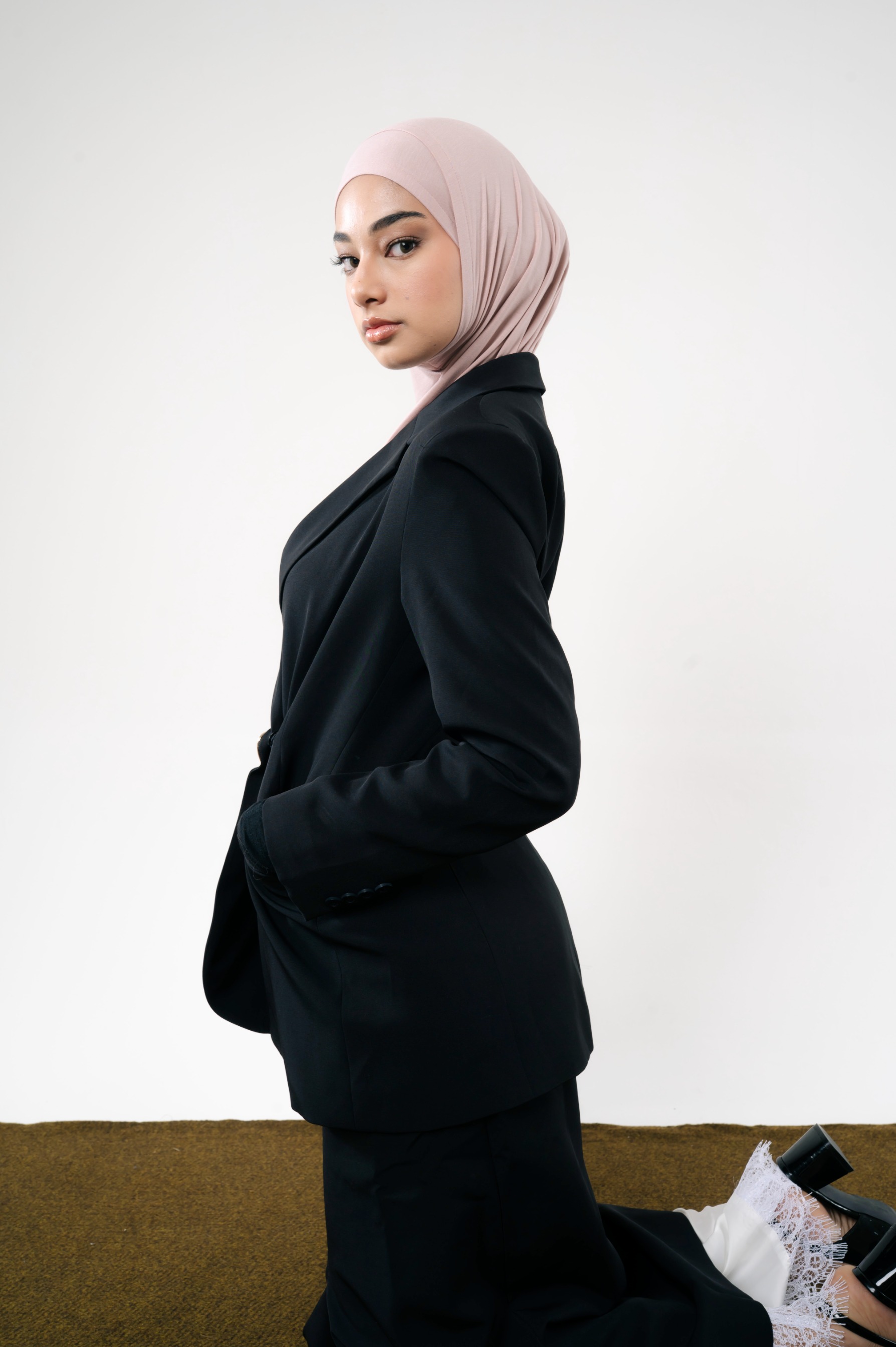 Lira Instant Tie Soft Pink | TENCEL™️ Hijab