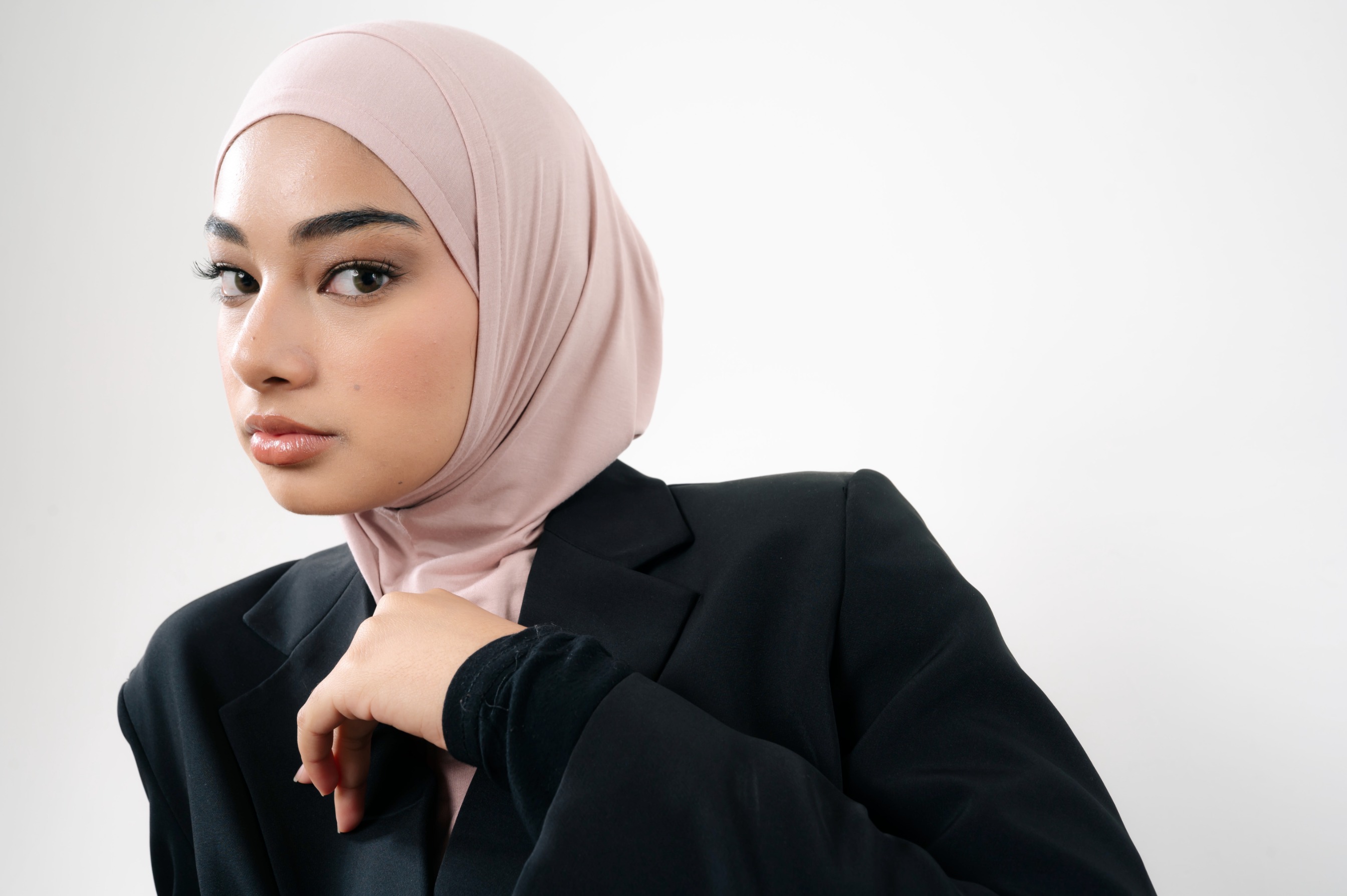 Lira Instant Tie Soft Pink | TENCEL™️ Hijab