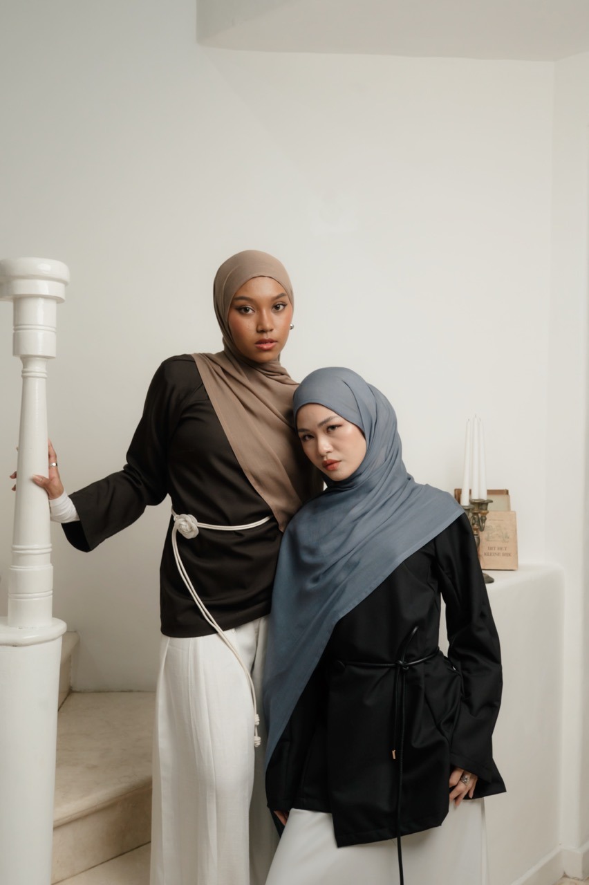 Nema Dark Denim | Pashmina Viscose