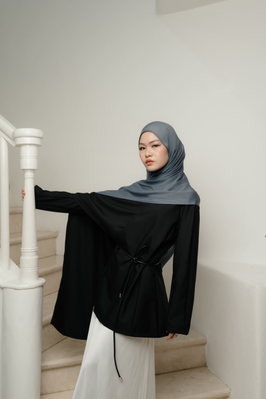 Nema Dark Denim | Pashmina Viscose