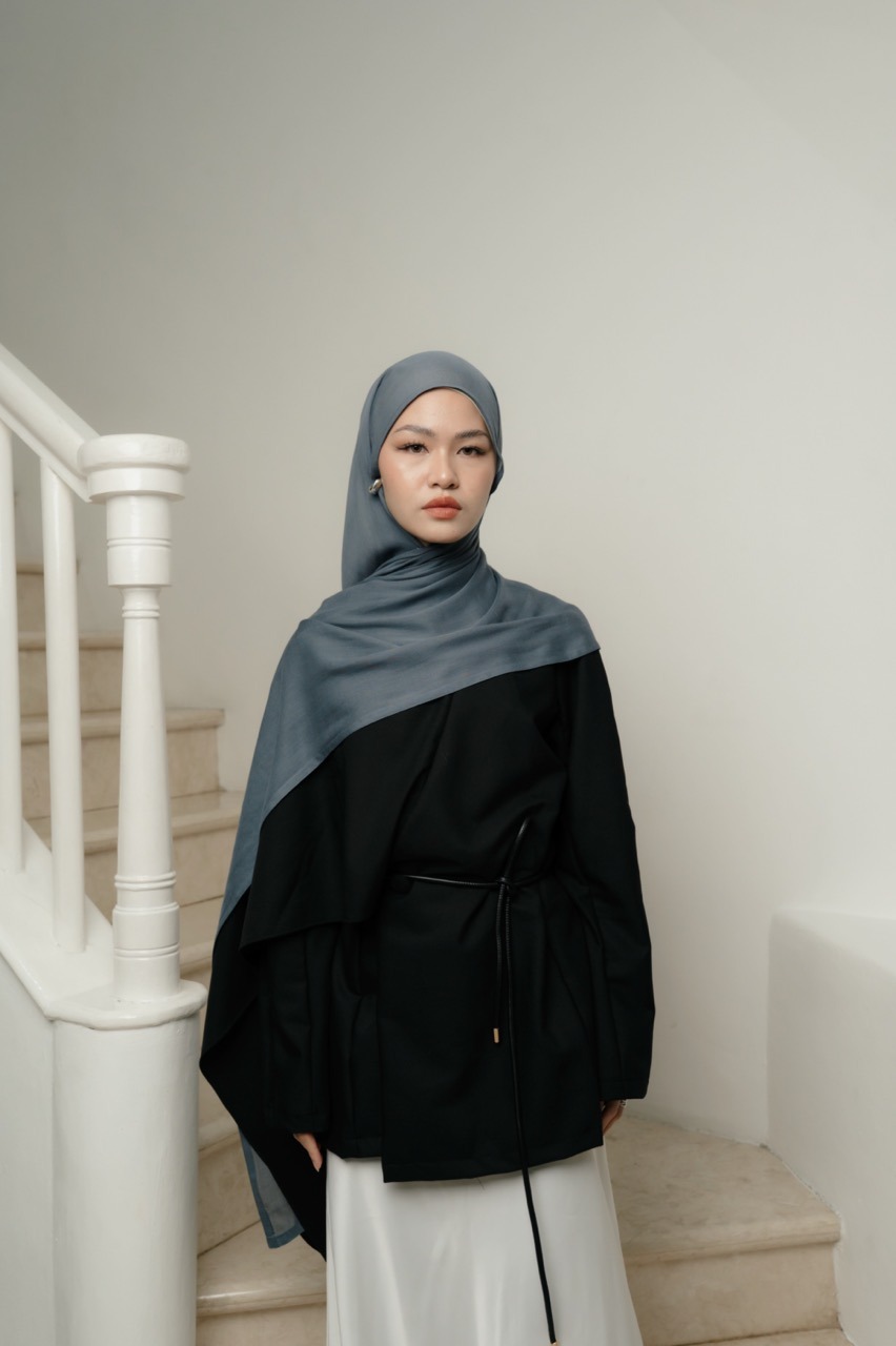 Nema Dark Denim | Pashmina Viscose