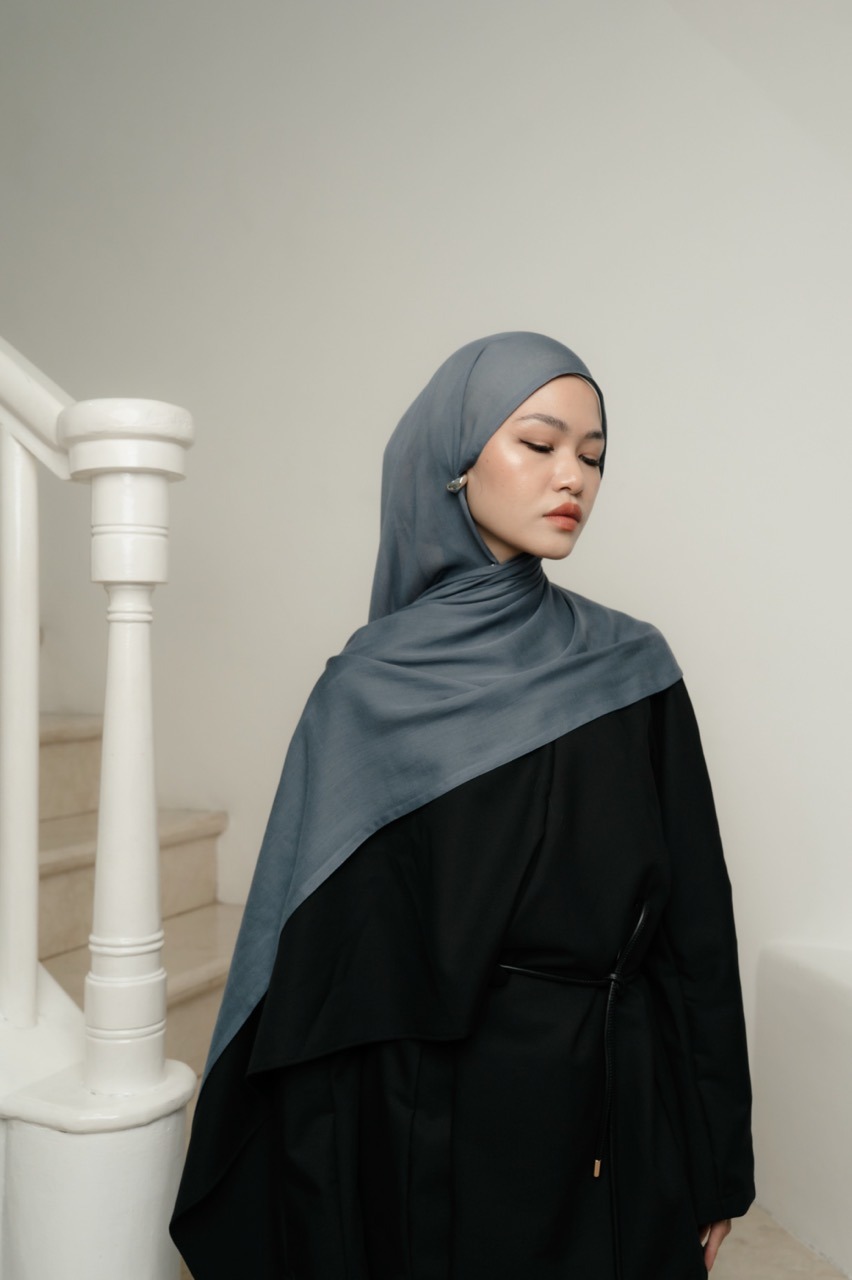Nema Dark Denim | Pashmina Viscose
