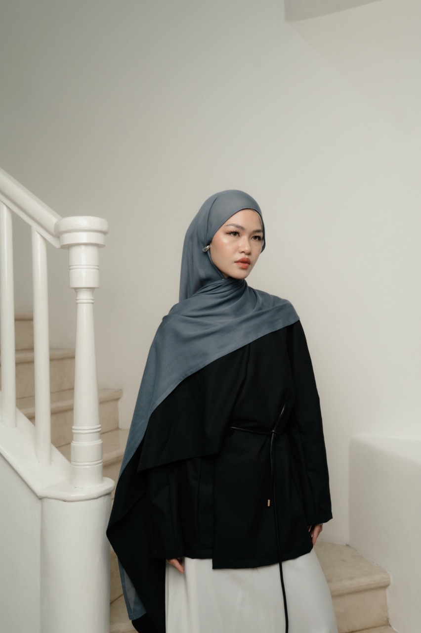 Nema Dark Denim | Pashmina Viscose