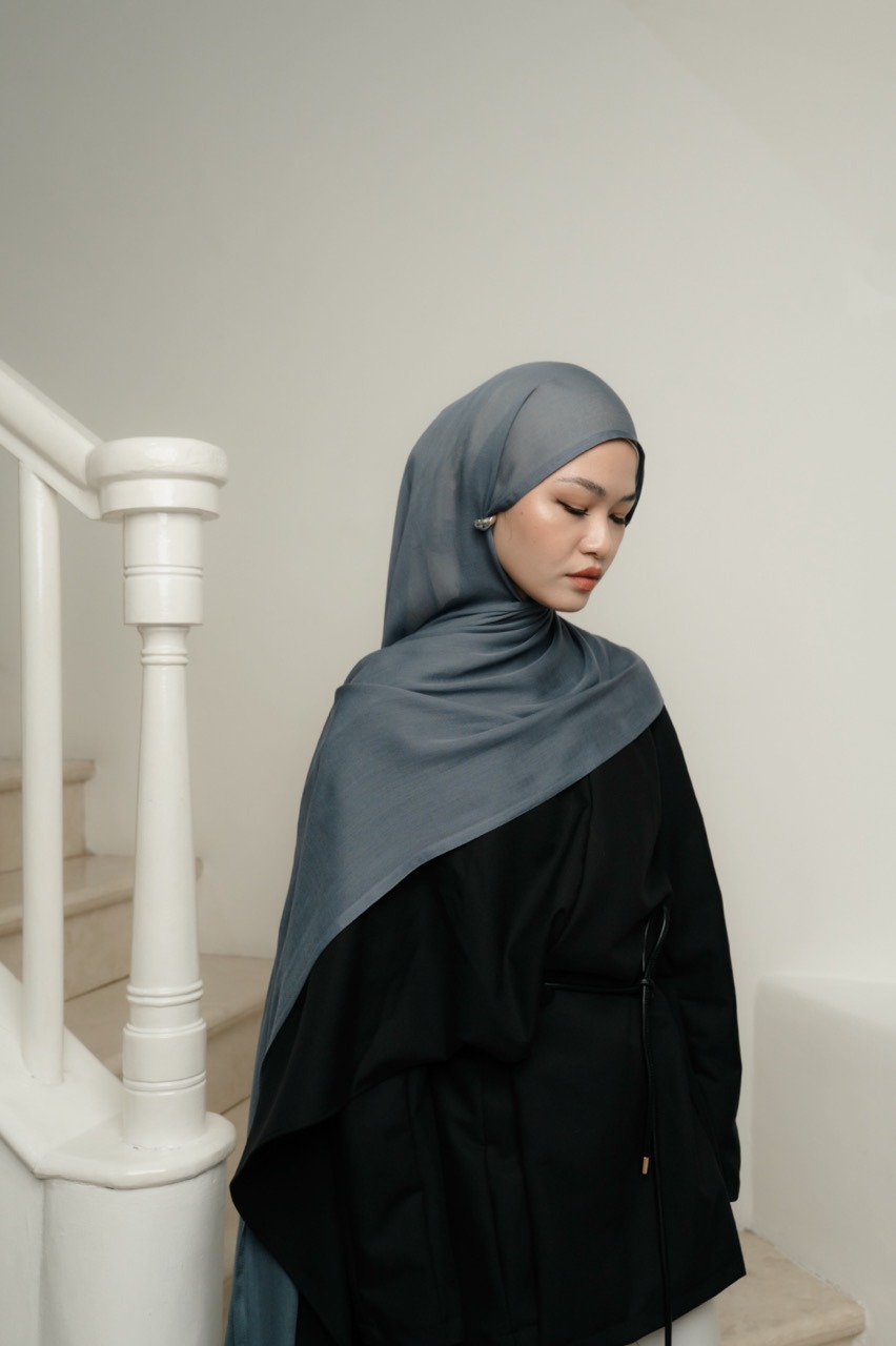 Nema Dark Denim | Pashmina Viscose