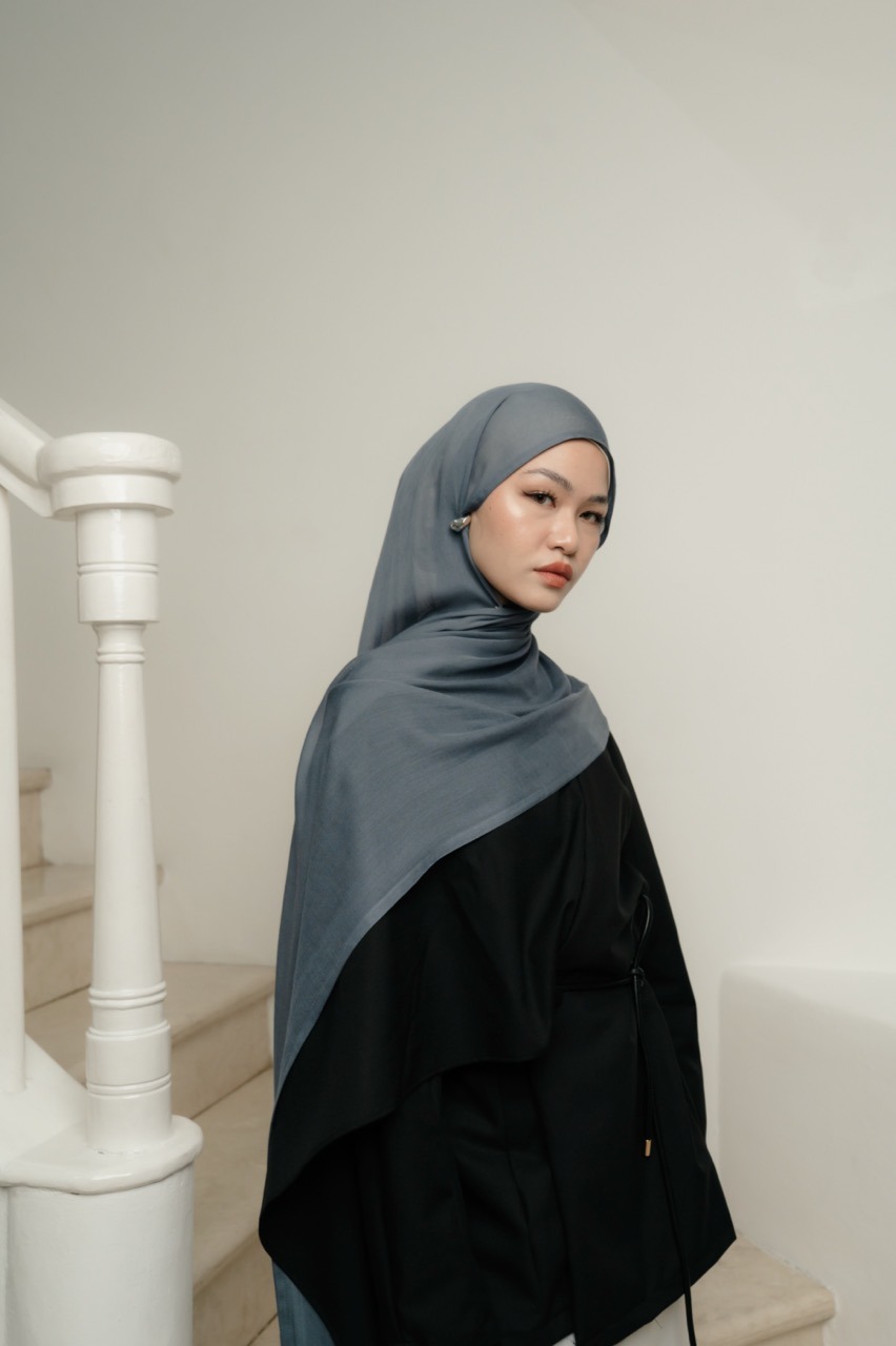 Nema Dark Denim | Pashmina Viscose