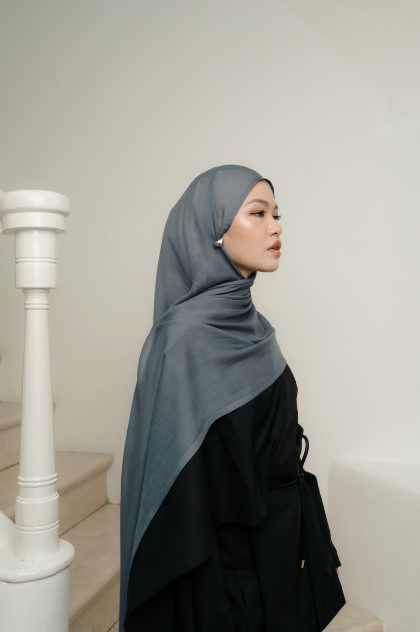 Nema Dark Denim | Pashmina Viscose