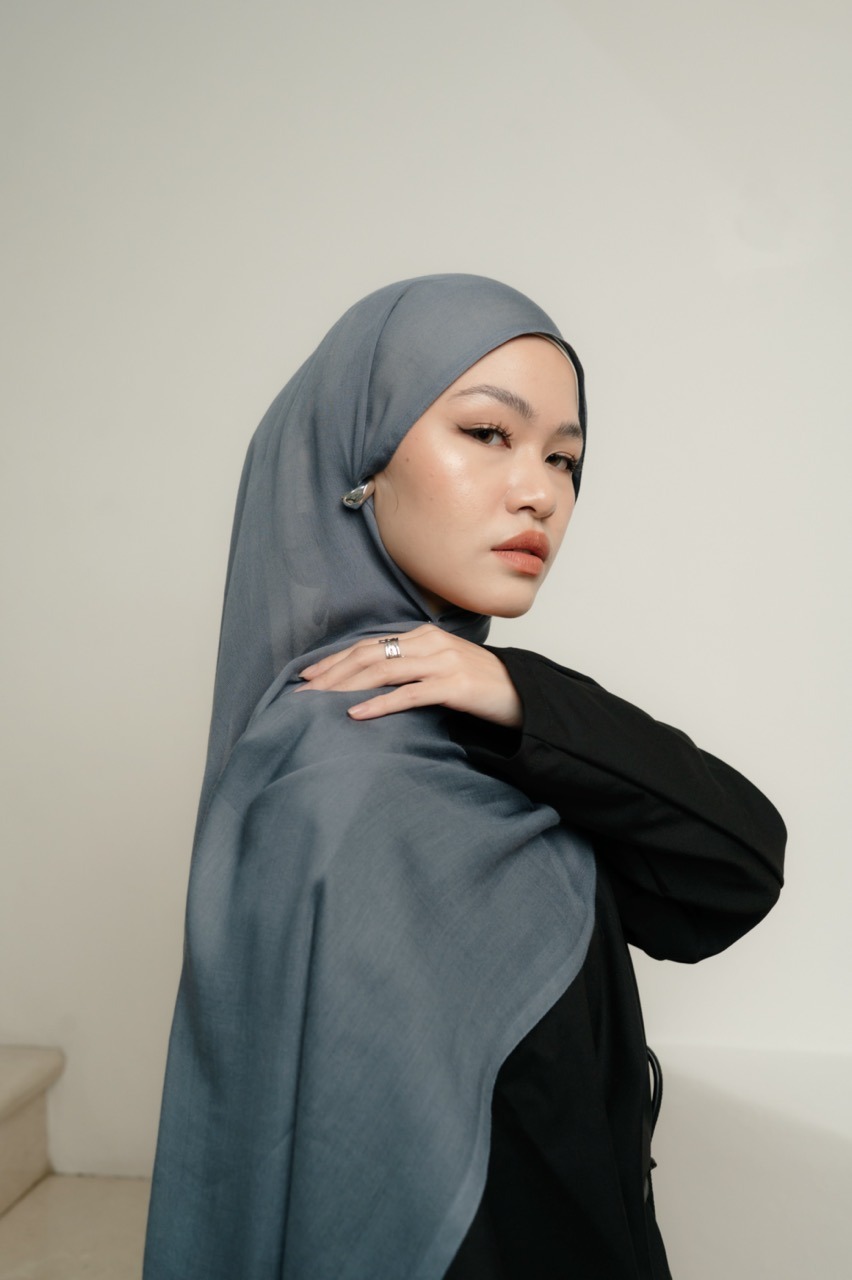 Nema Dark Denim | Pashmina Viscose