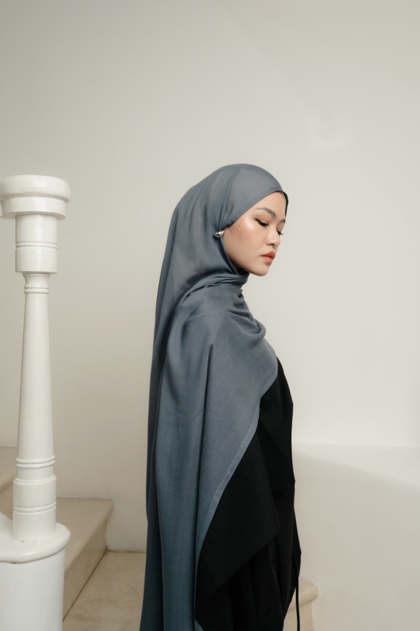 Nema Dark Denim | Pashmina Viscose