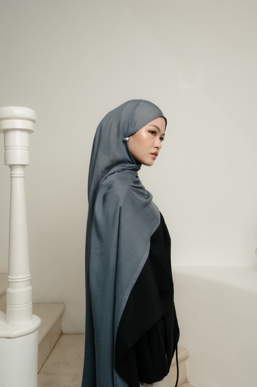Nema Dark Denim | Pashmina Viscose