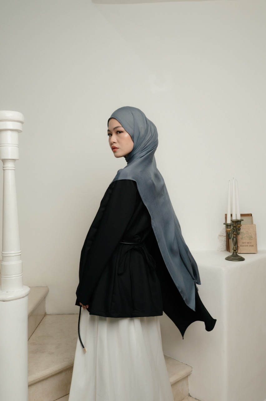 Nema Dark Denim | Pashmina Viscose