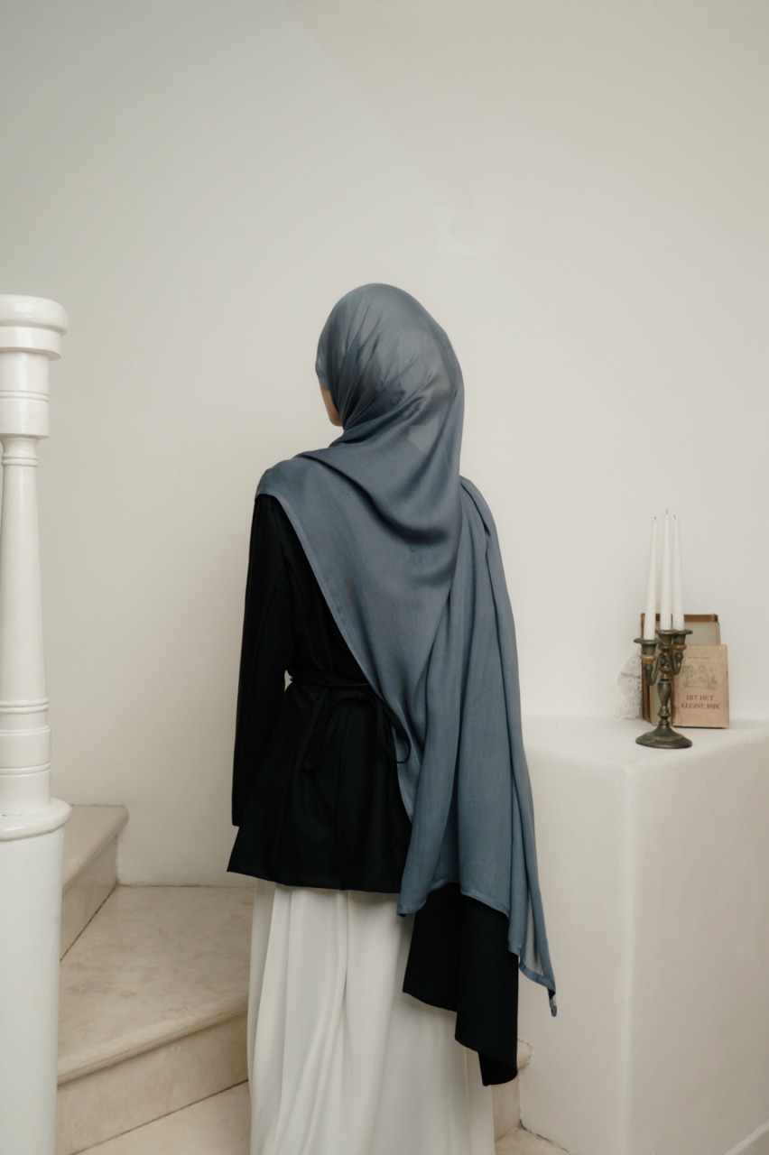 Nema Dark Denim | Pashmina Viscose