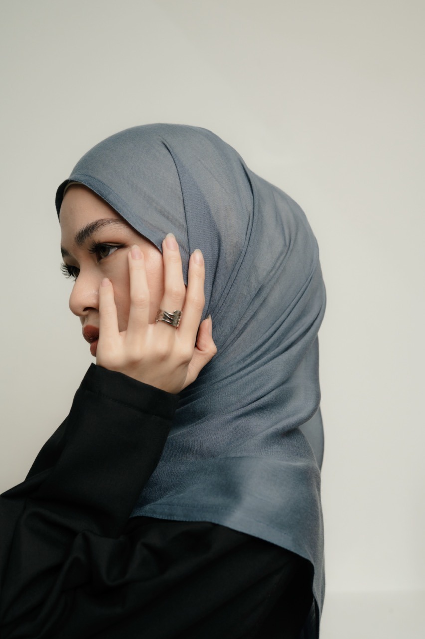 Nema Dark Denim | Pashmina Viscose