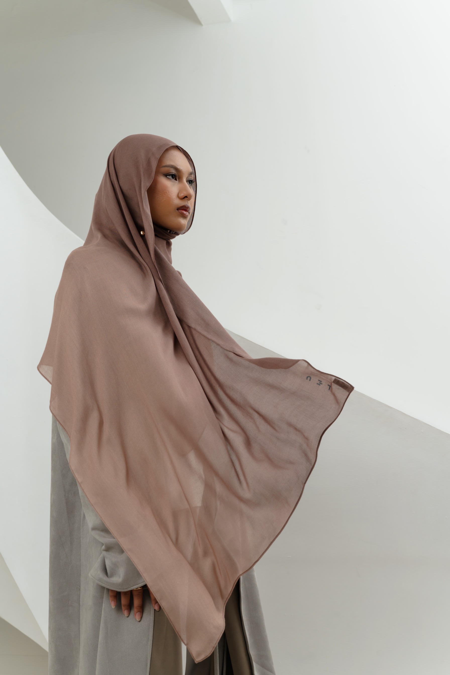 Omna Scarf Sunset Sand | Pashmina Printed Modals