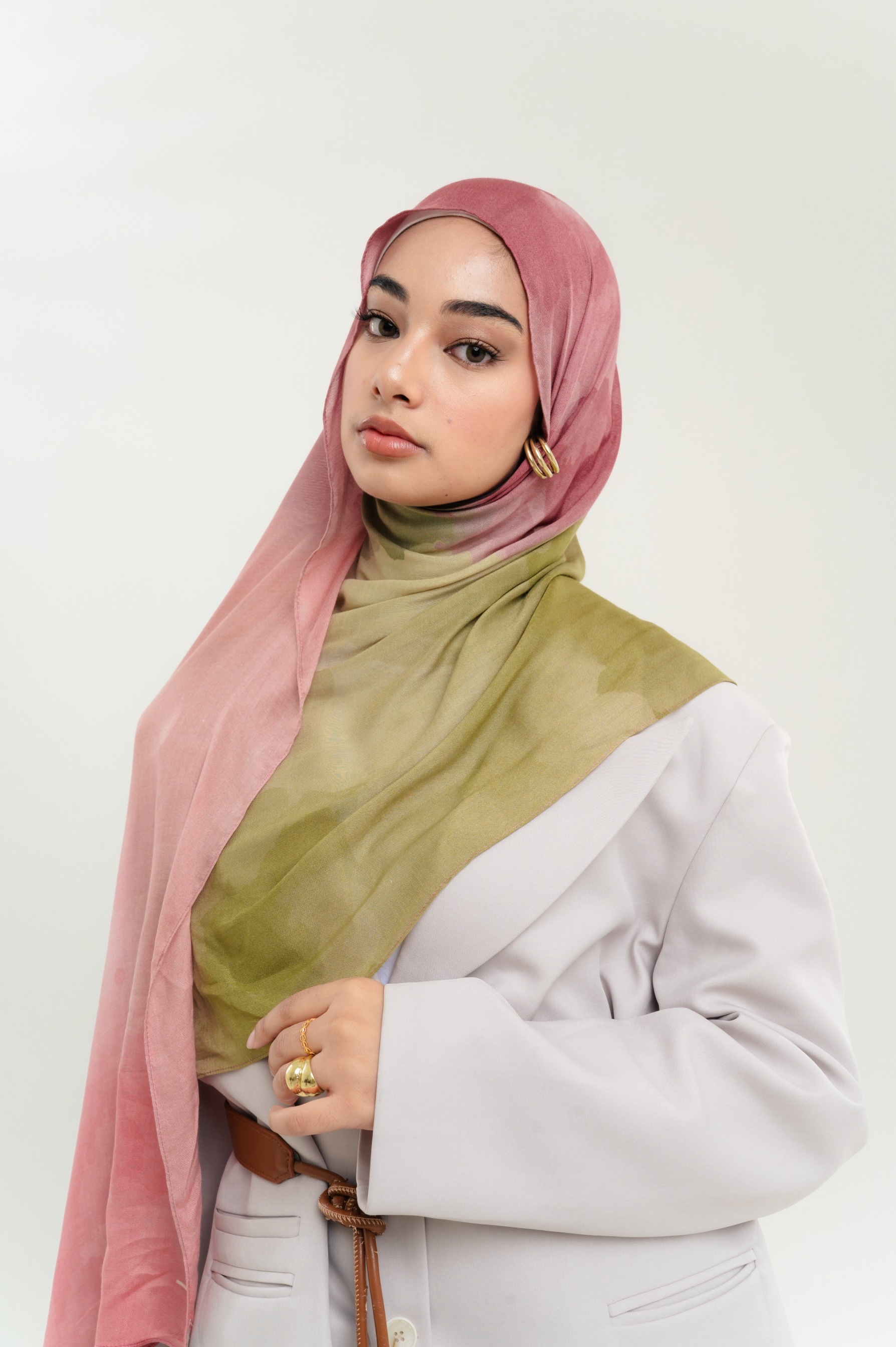 Watercolor Scarf x Wardah | Pashmina Printed Modals