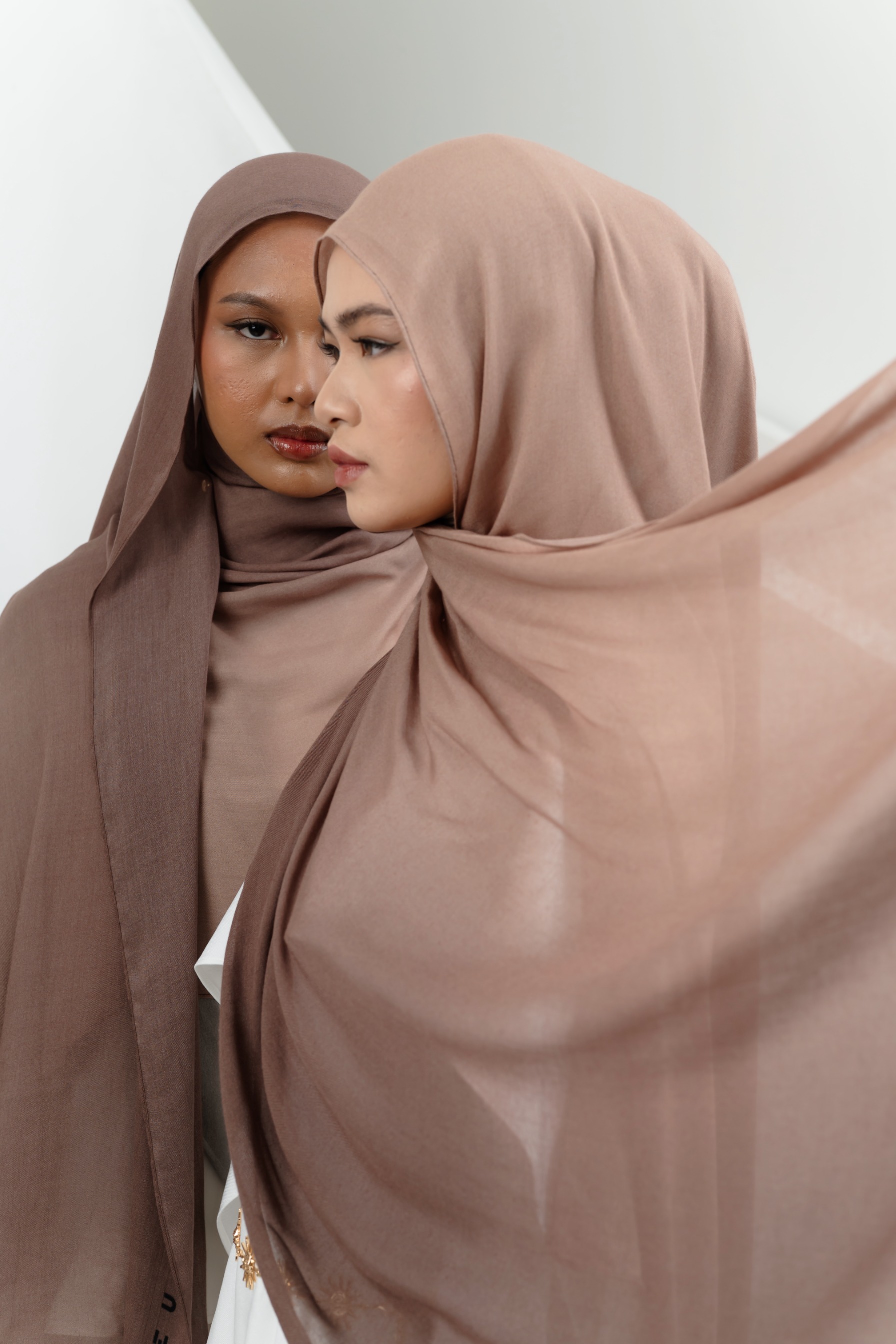 Omna Scarf Sunset Sand | Pashmina Printed Modals