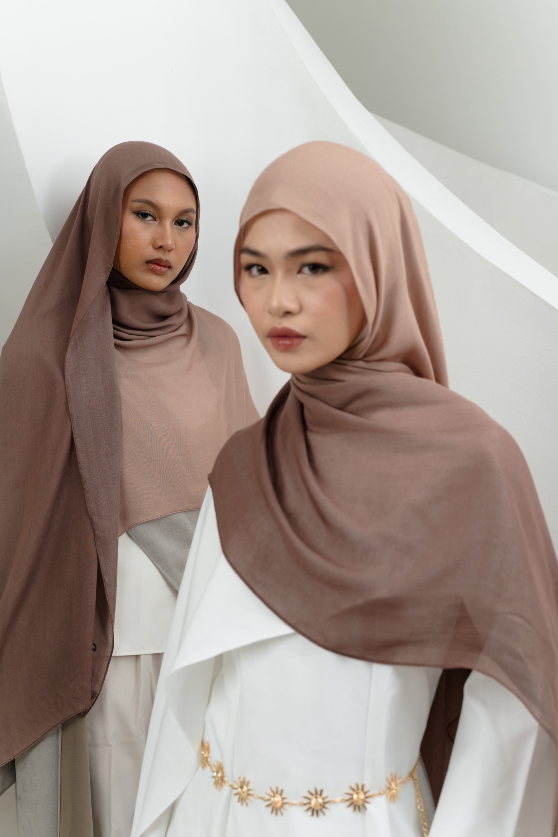 Omna Scarf Sunset Sand | Pashmina Printed Modals
