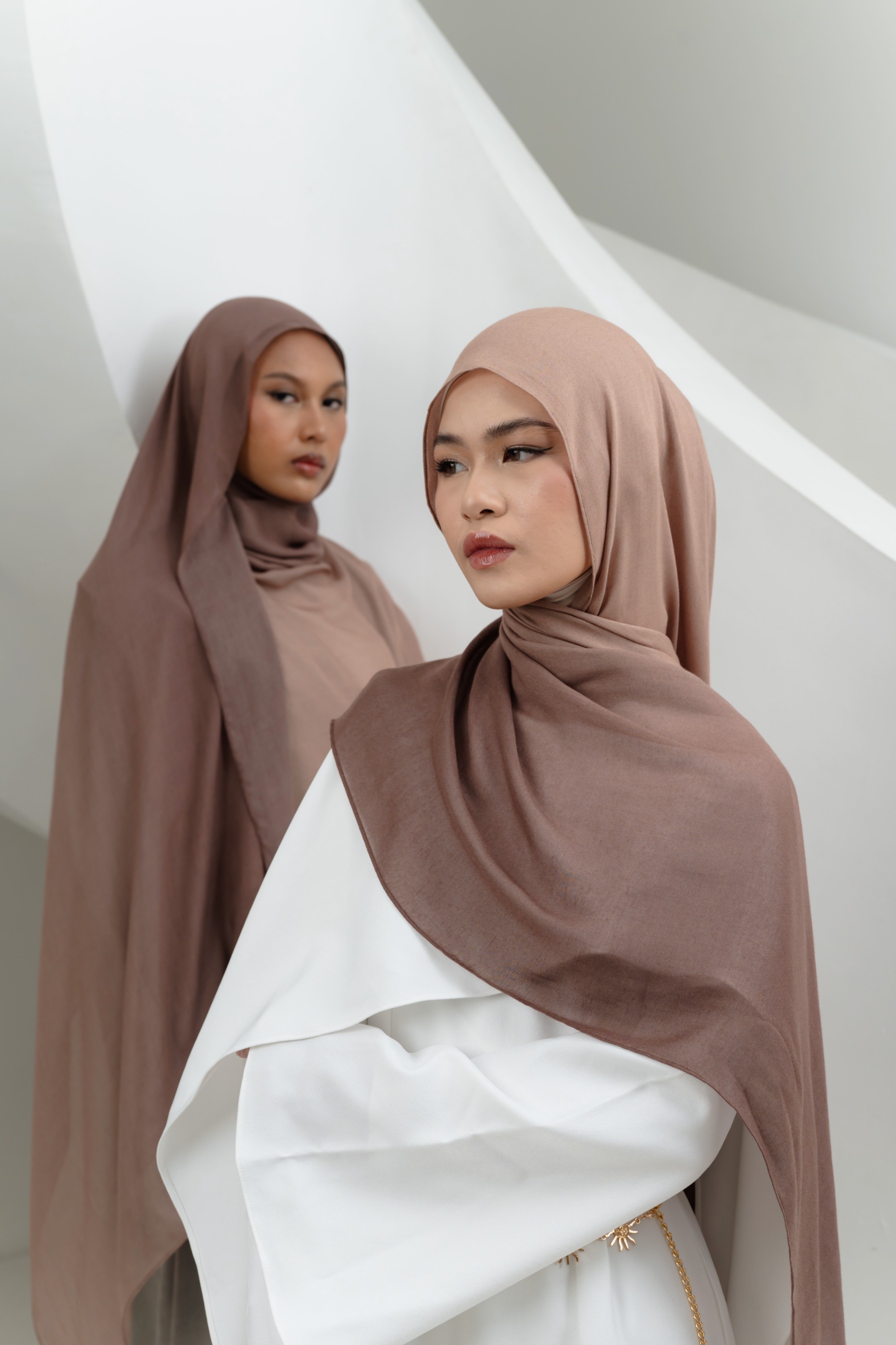Omna Scarf Sunset Sand | Pashmina Printed Modals