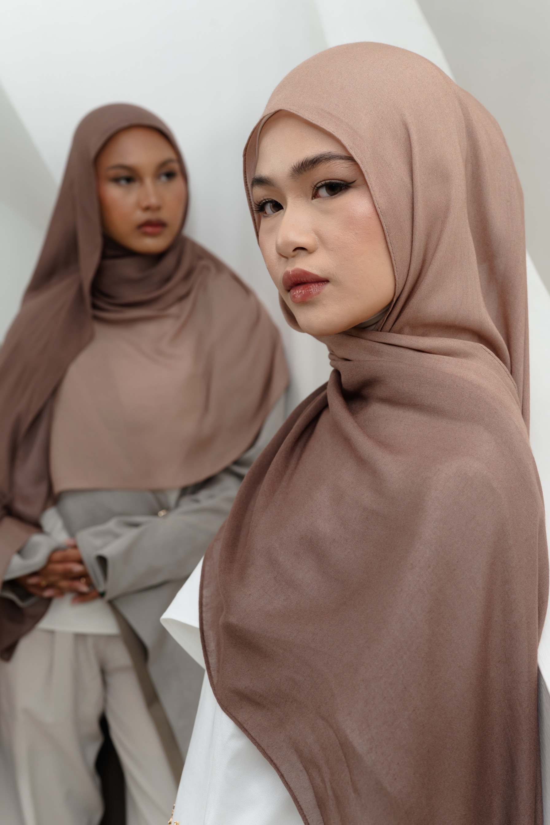 Omna Scarf Sunset Sand | Pashmina Printed Modals
