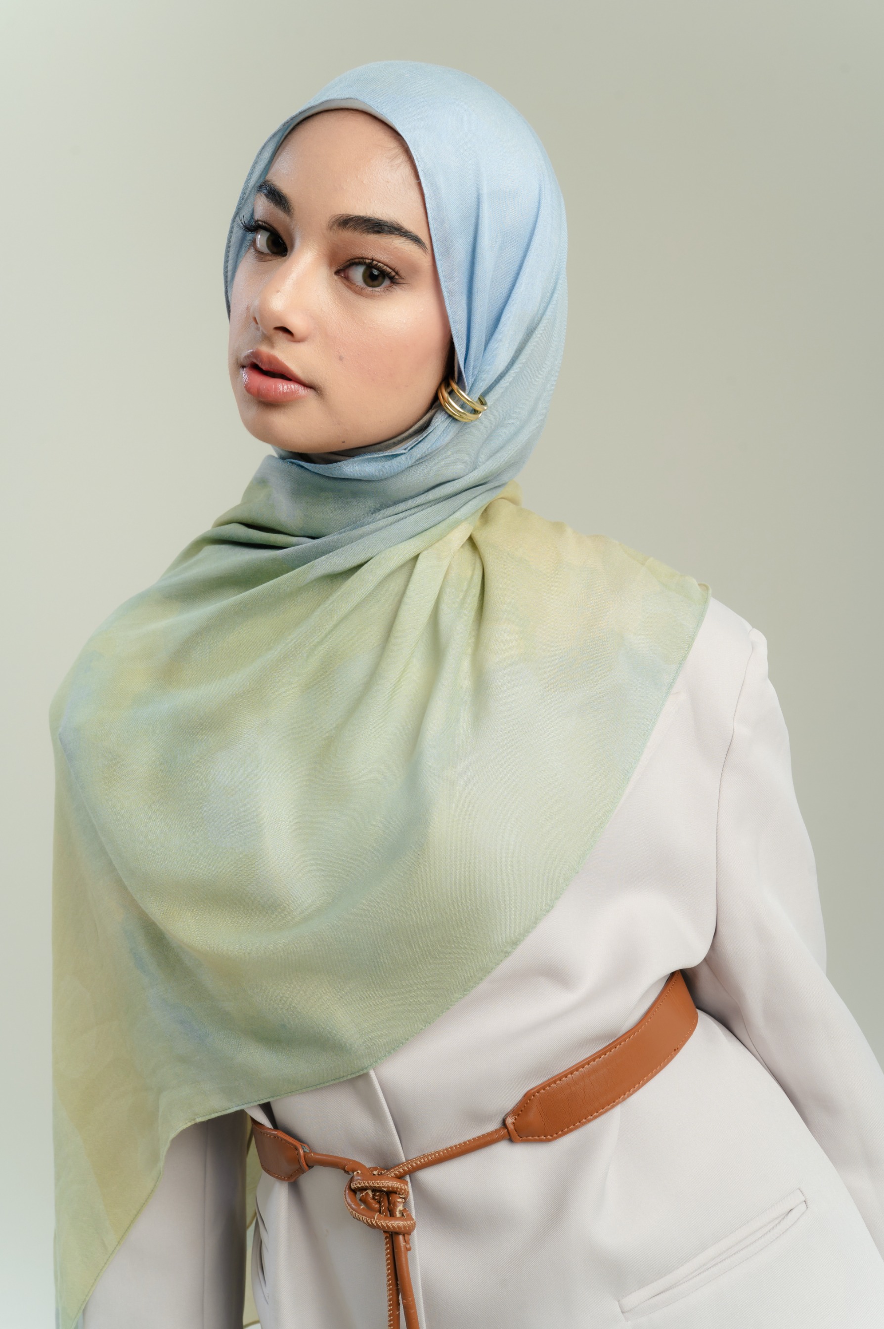 Watercolor Scarf x Wardah | Pashmina Printed Modals